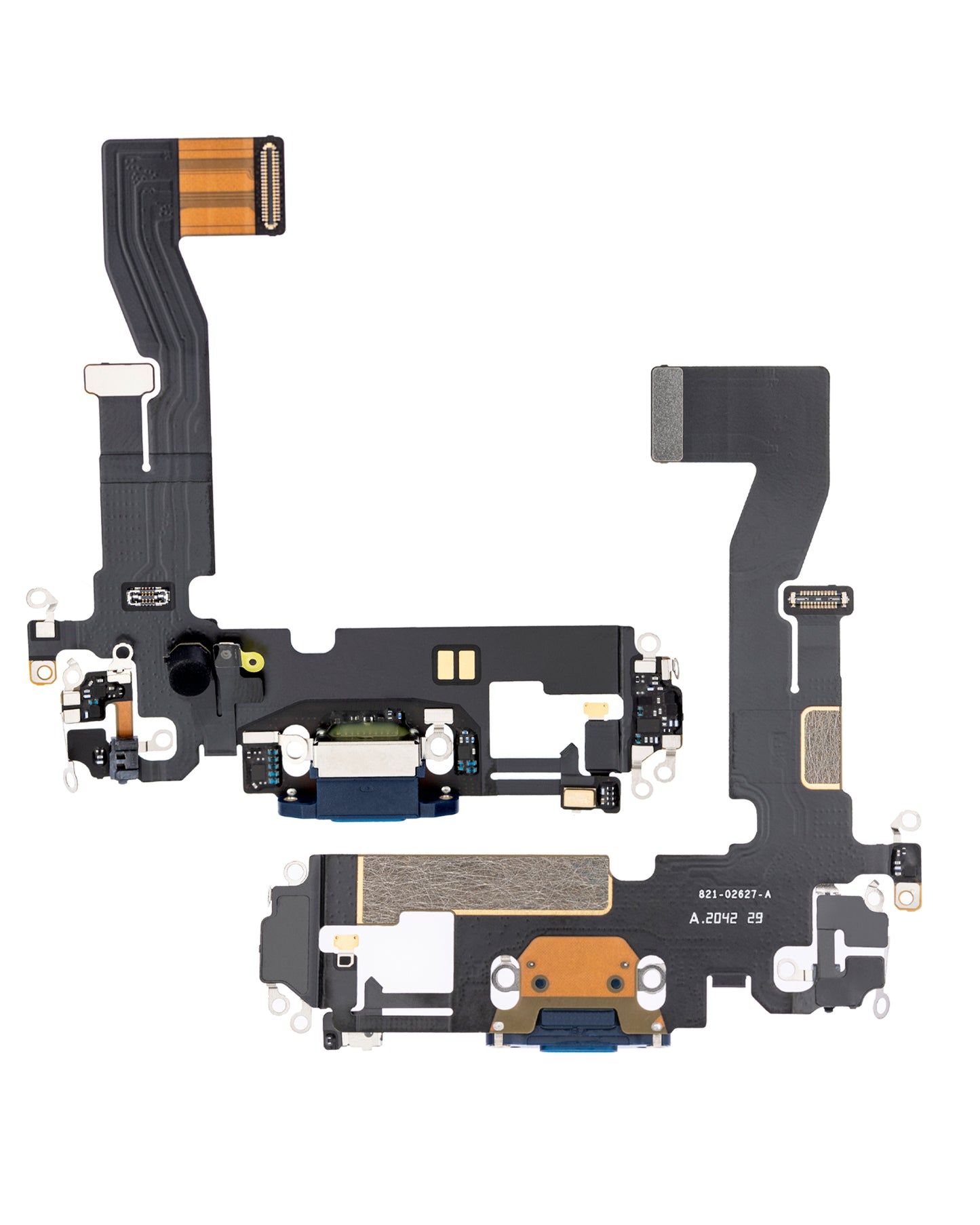 Charging Port Flex Cable For iPhone 12 Pro (Premium) (Pacific Blue)