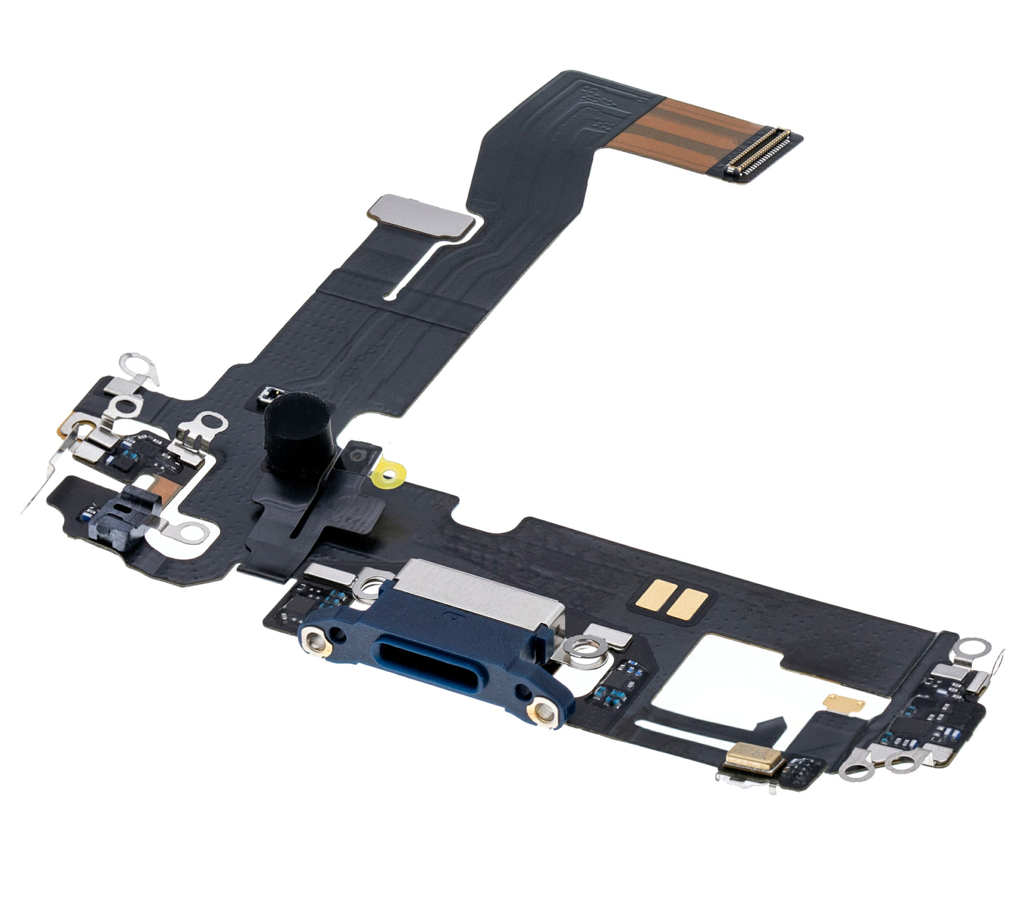 Charging Port Flex Cable For iPhone 12 Pro (Premium) (Pacific Blue)