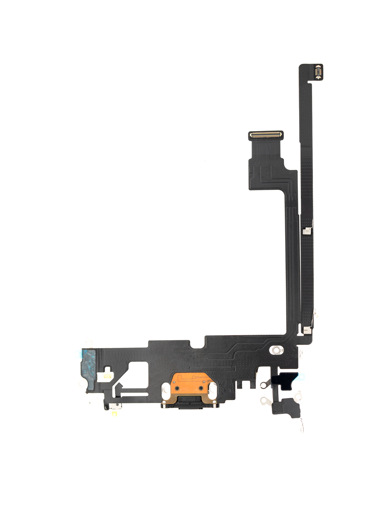 Charging Port Flex Cable For iPhone 12 Pro Max (Premium) (Graphite)