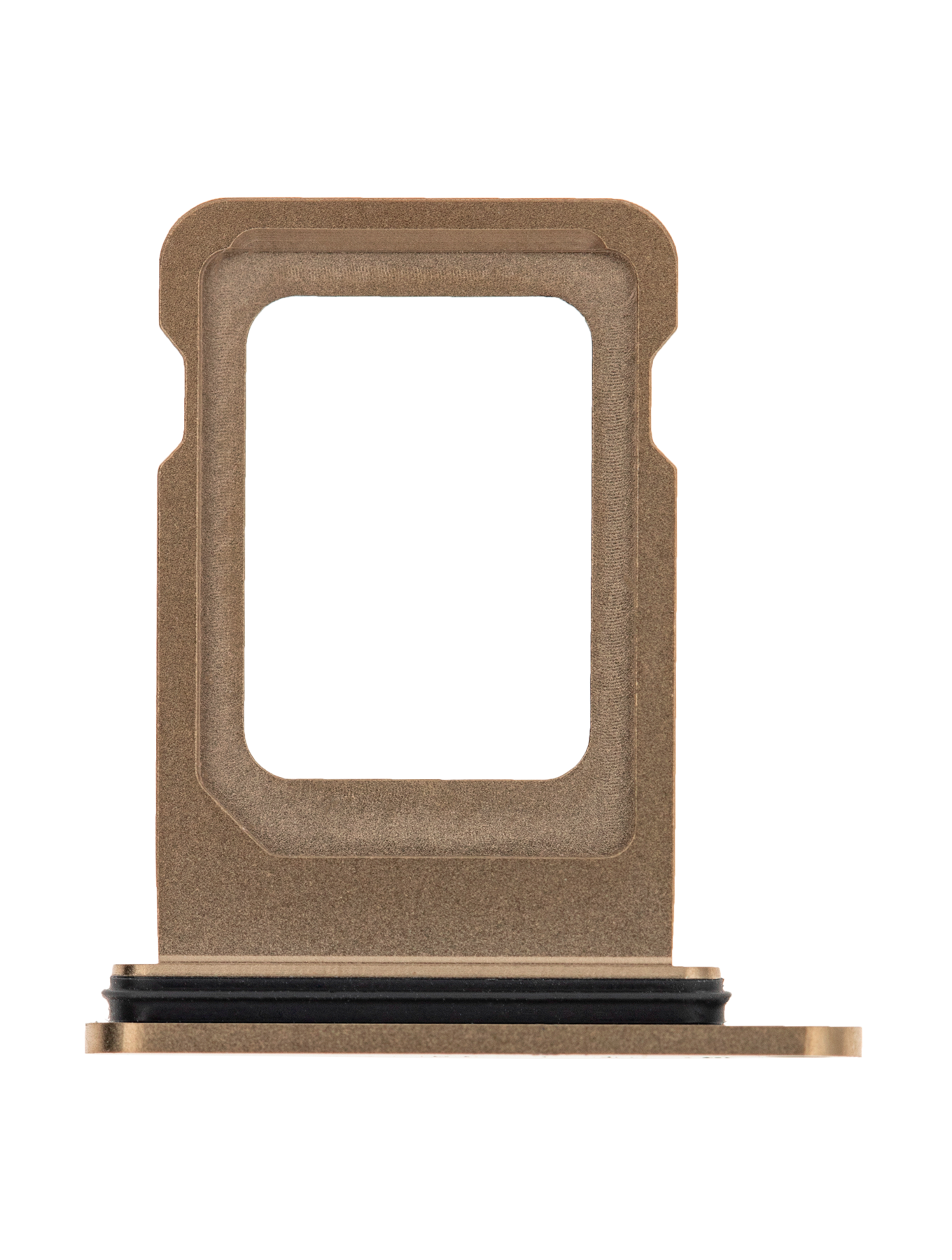 Single Sim Card Tray For iPhone 12 Pro / 12 Pro Max / 13 Pro / 13 Pro Max (Gold)