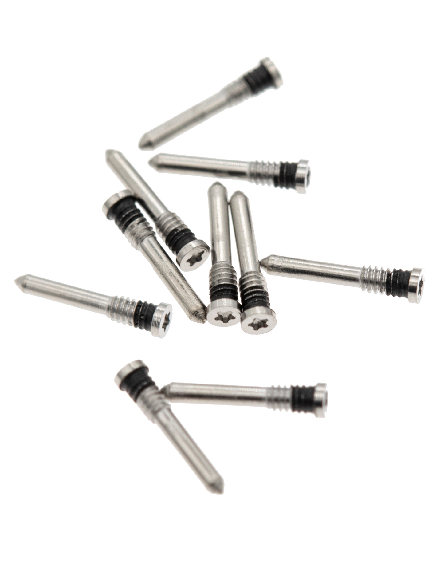 Charging Port Screws For iPhone 12 Pro / 12 Pro Max (Silver) (10 Pack)