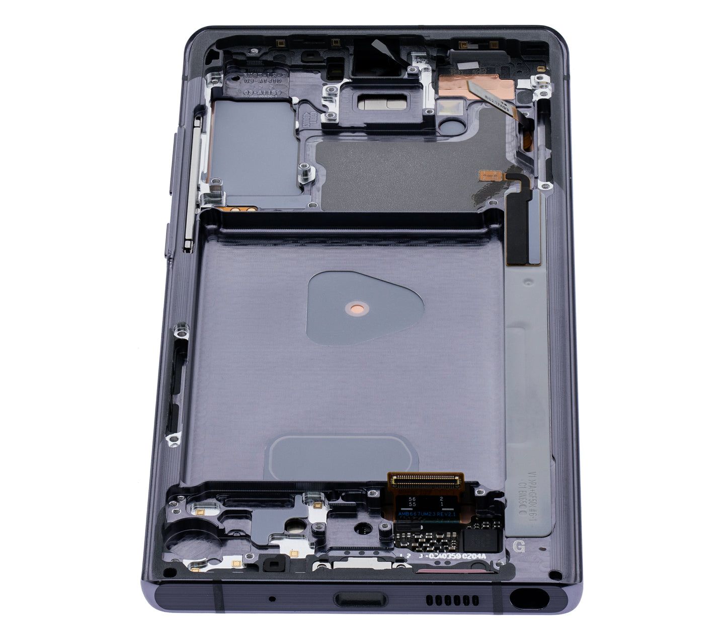 OLED Assembly With Frame For Samsung Galaxy Note 20 5G (Refurbished) (Mystic Gray)