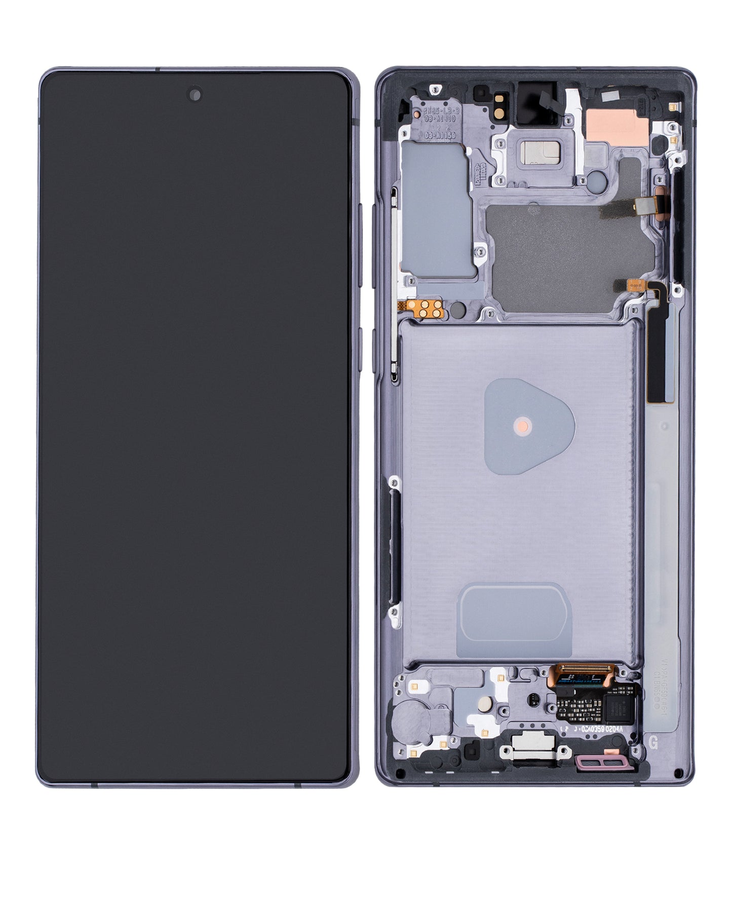 OLED Assembly With Frame For Samsung Galaxy Note 20 5G (Refurbished) (Mystic Gray)