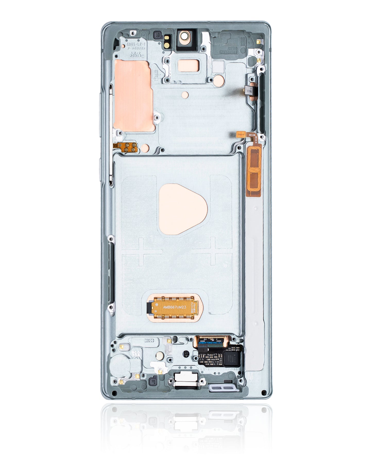 OLED Assembly With Frame For Samsung Galaxy Note 20 5G (Refurbished) (Mystic Green)