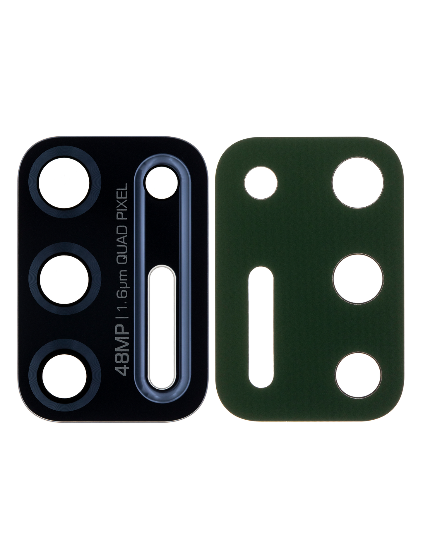 Back Camera Lens (Glass Only) With Adhesive For Motorola Moto G Stylus 6.8" (XT2115 / 2021) (Aurora Black) replacement part for compatible Motorola phone, SKU 107082083322, product image 2