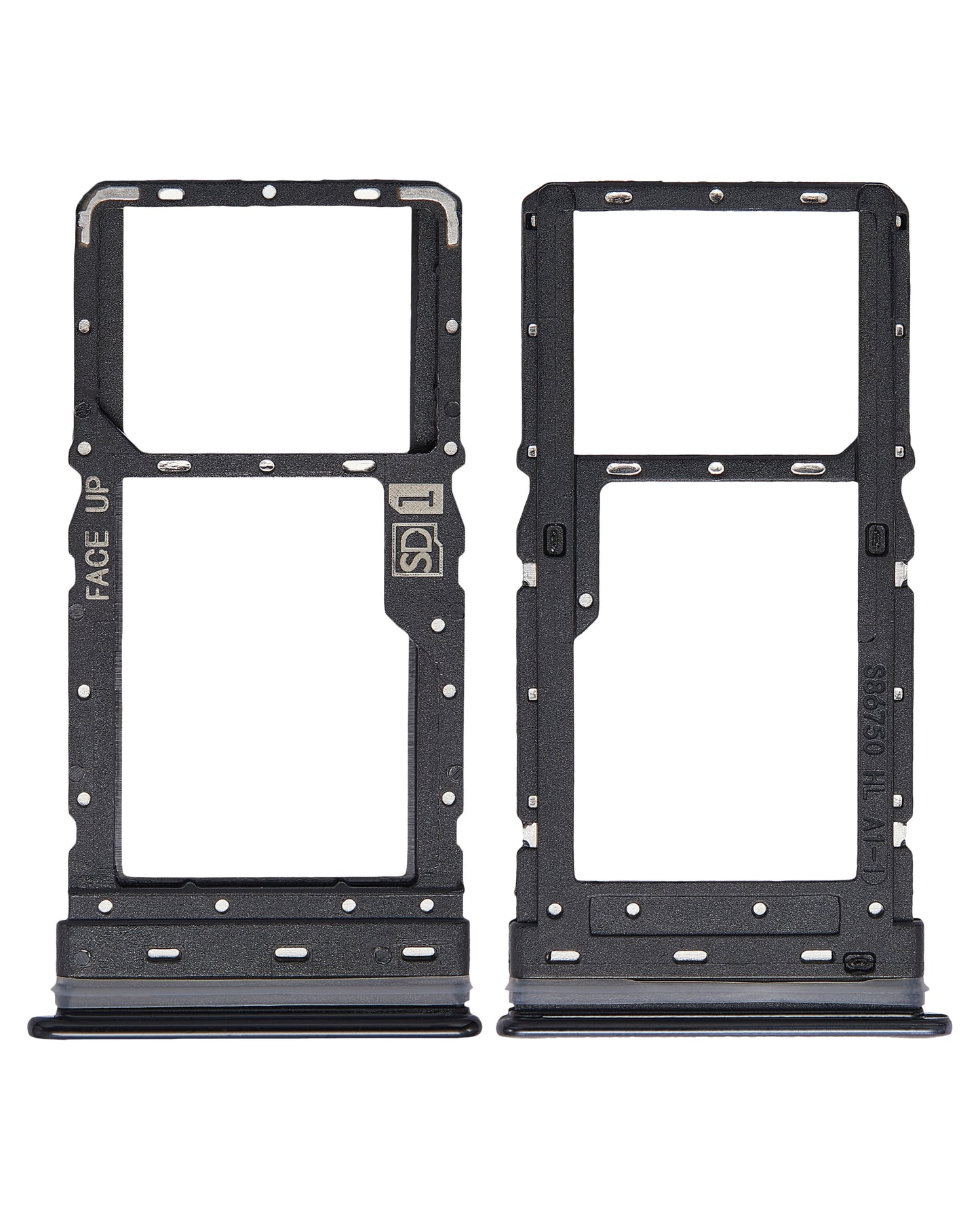 Single Sim Card Tray For Motorola Moto G Stylus 6.8" (XT2115 / 2021) (Aurora Black) replacement part for compatible Motorola phone, SKU 107082083323, product image 2