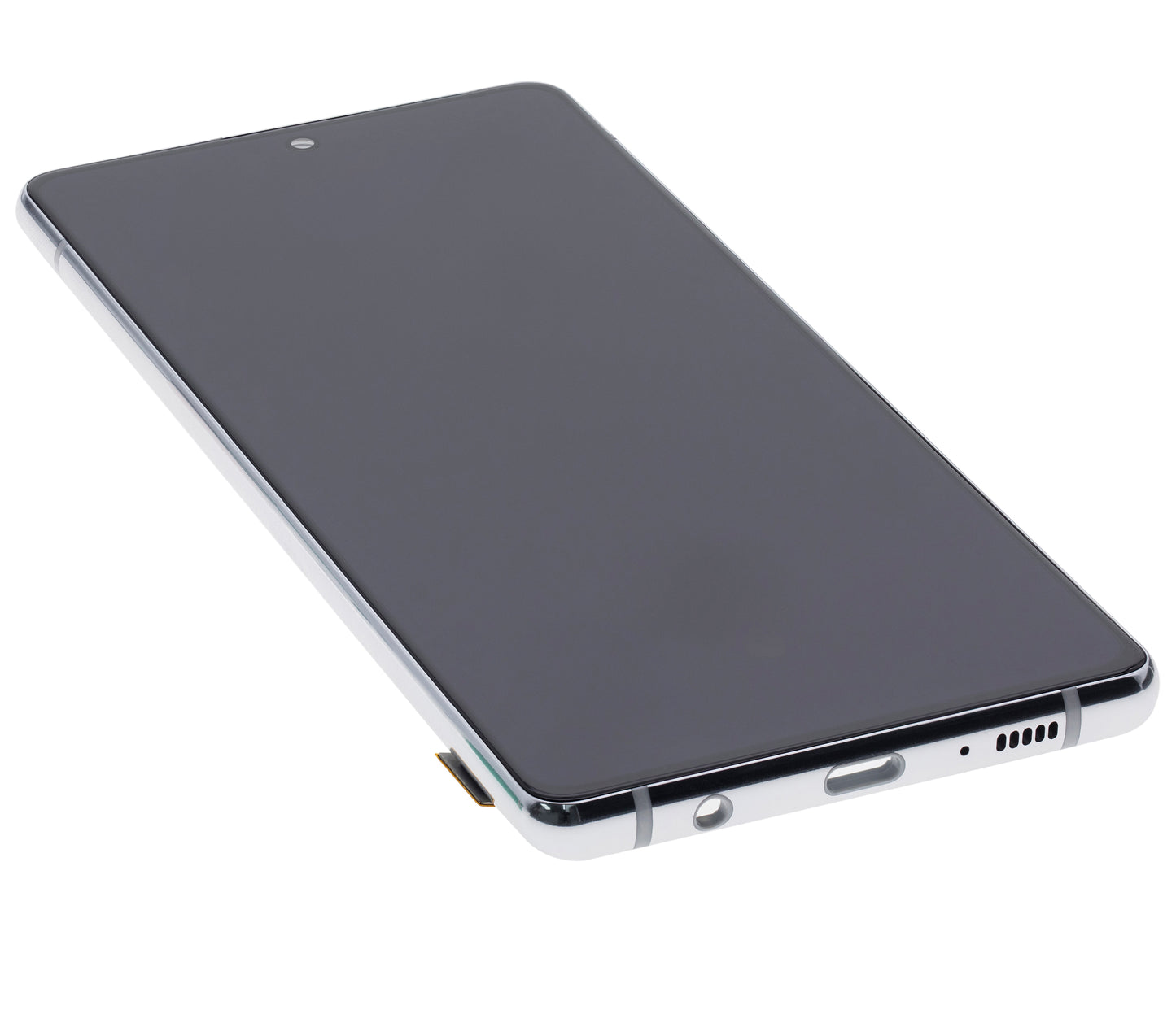 OLED Assembly With Frame For Samsung Galaxy A71 5G (A716U / 2020) (Refurbished) (Prism Cube Silver)