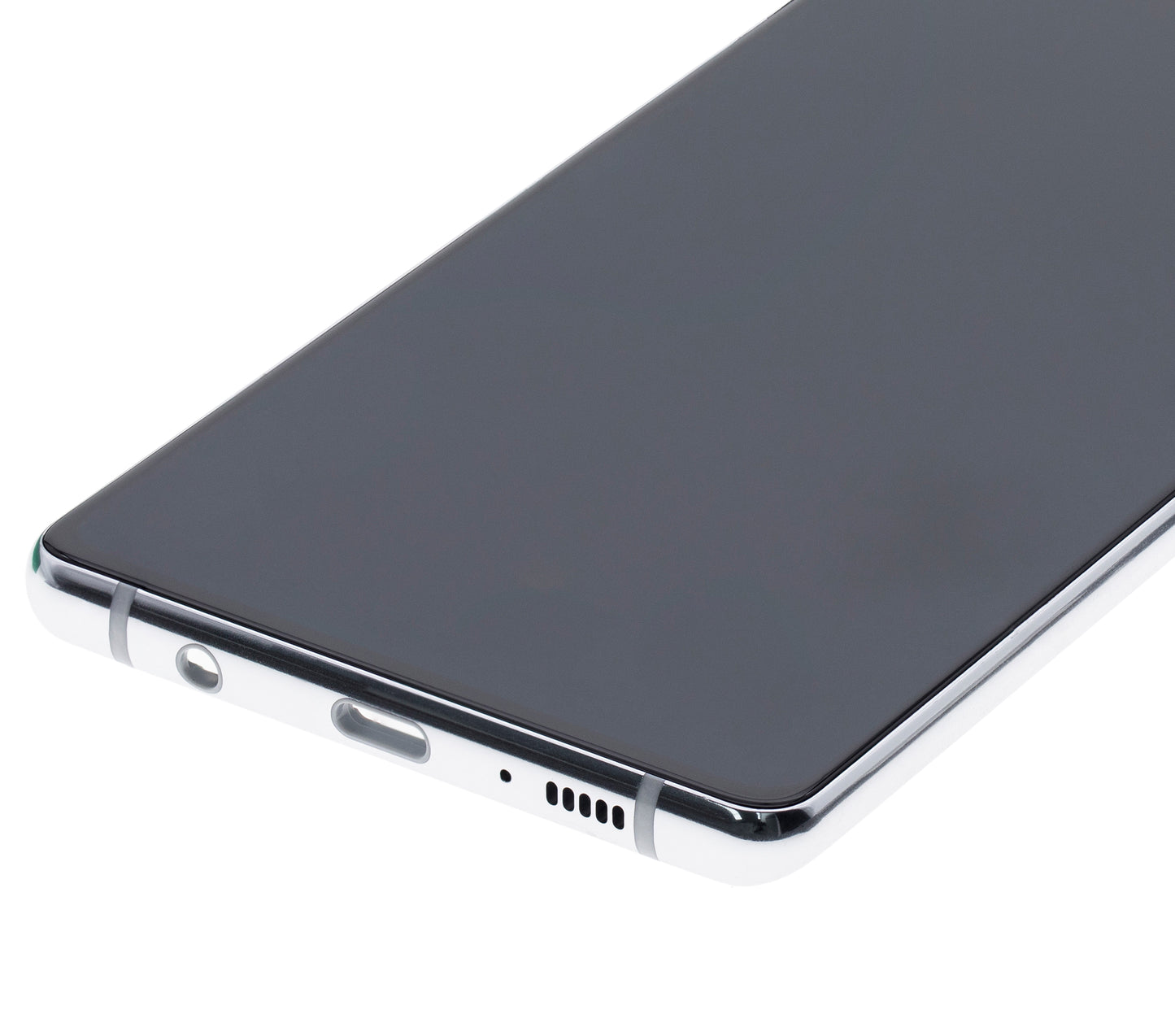 OLED Assembly With Frame For Samsung Galaxy A71 5G (A716U / 2020) (Refurbished) (Prism Cube Silver)