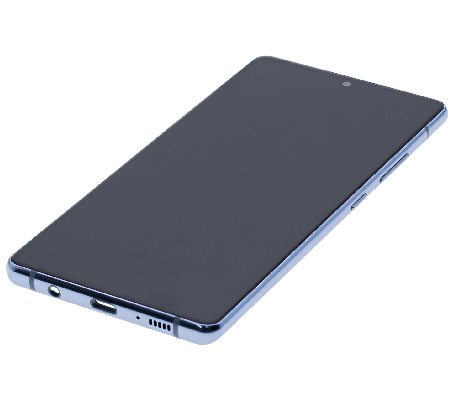 OLED Assembly With Frame For Samsung Galaxy A71 5G (A716U / 2020) (Refurbished) (Prism Cube Blue)