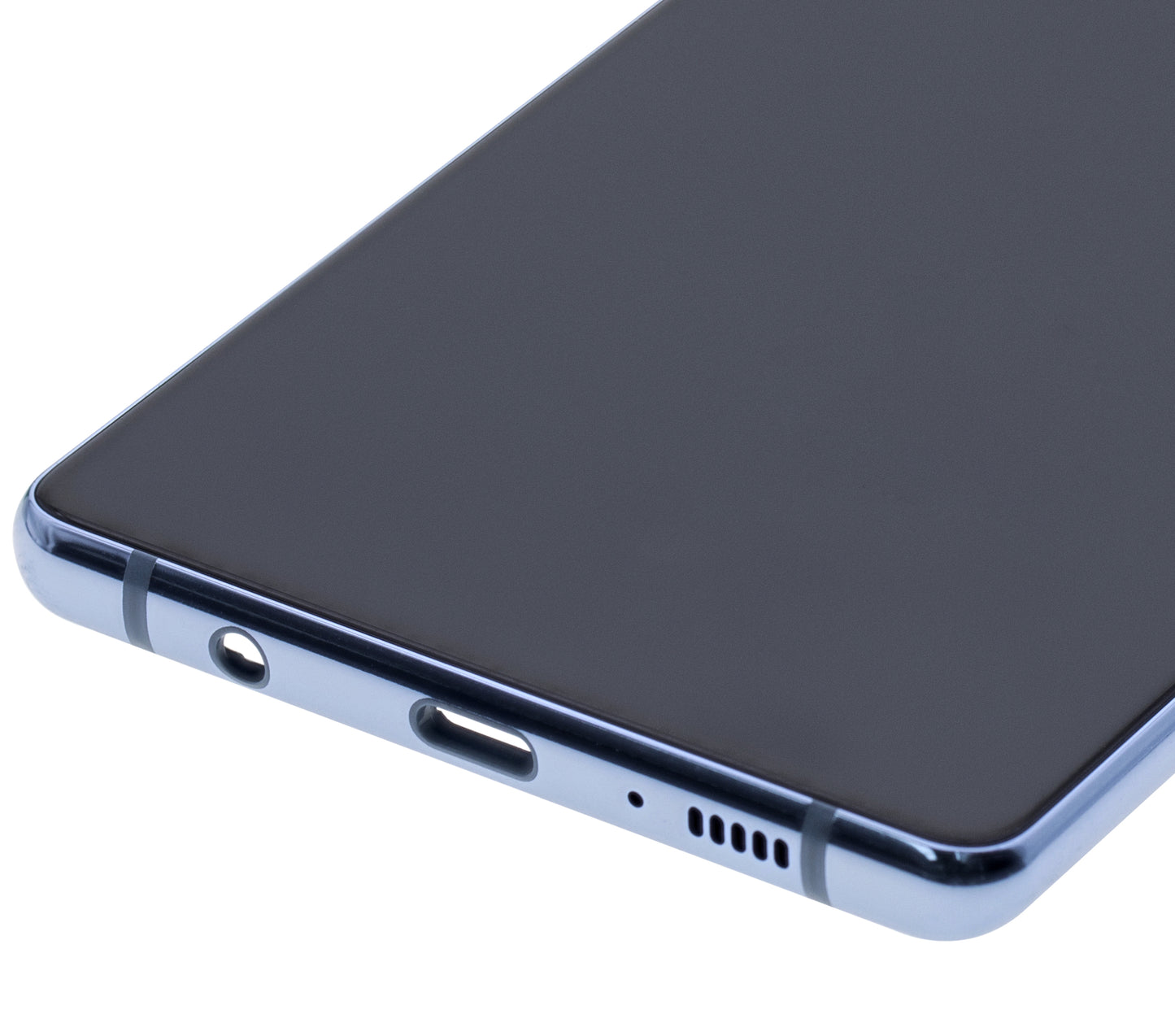 OLED Assembly With Frame For Samsung Galaxy A71 5G (A716U / 2020) (Refurbished) (Prism Cube Blue)