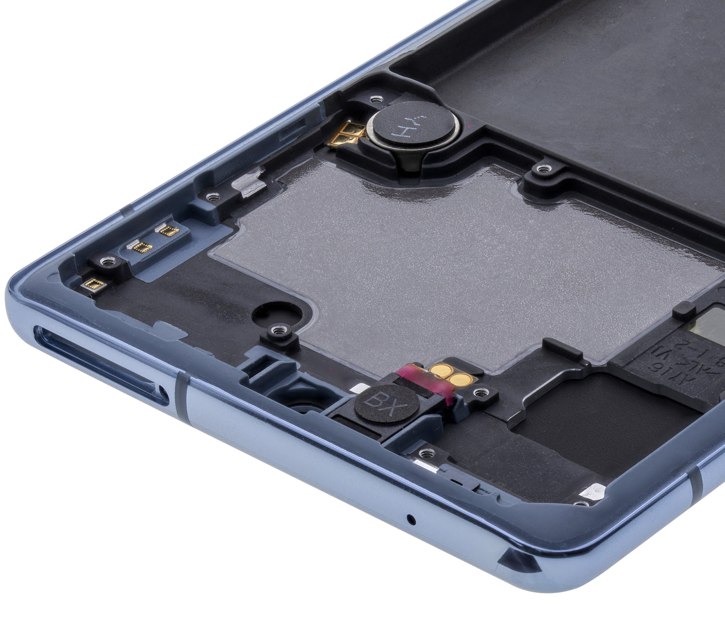 OLED Assembly With Frame For Samsung Galaxy A71 5G (A716U / 2020) (Refurbished) (Prism Cube Blue)