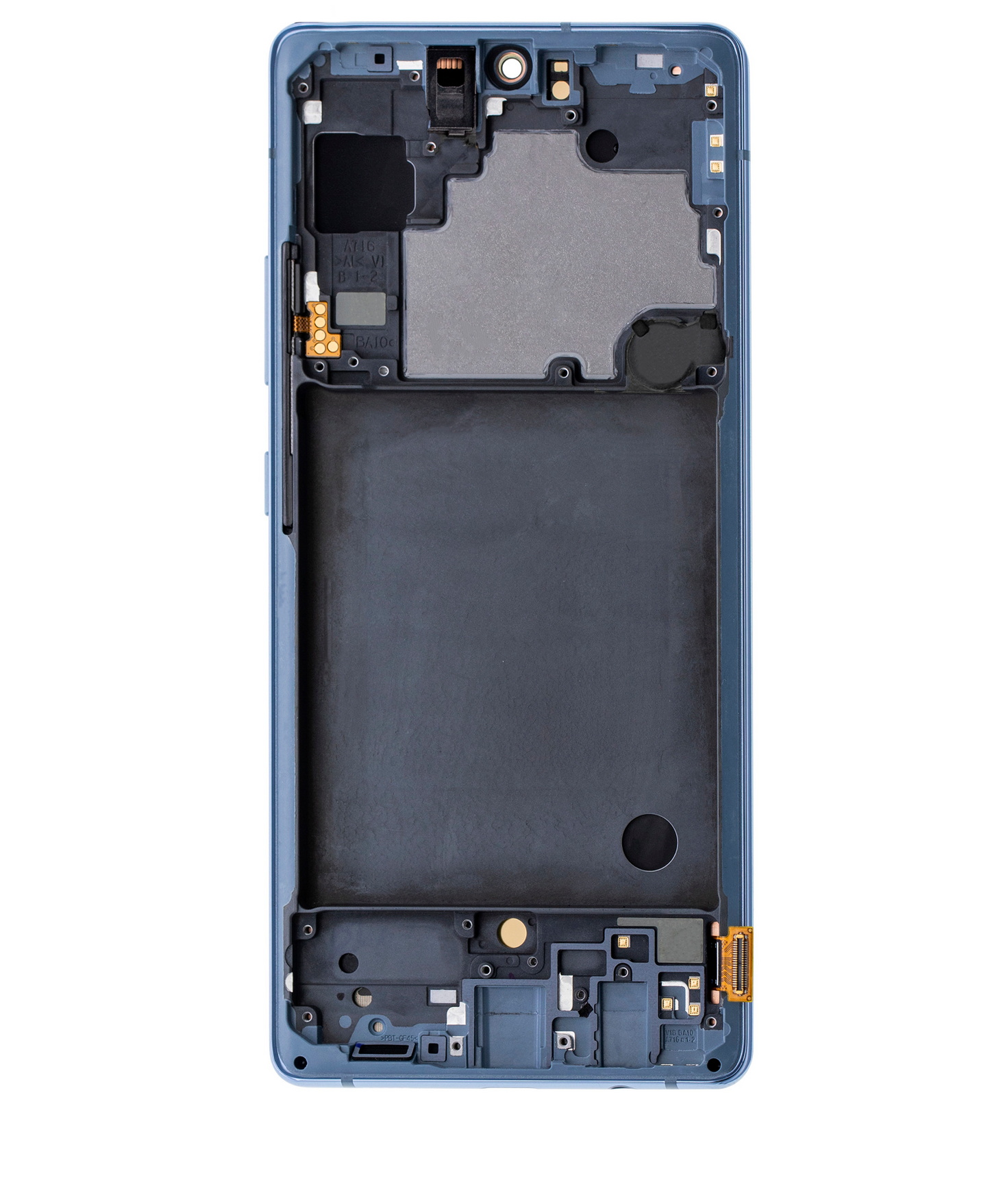 OLED Assembly With Frame For Samsung Galaxy A71 5G (A716U / 2020) (Refurbished) (Prism Cube Blue)