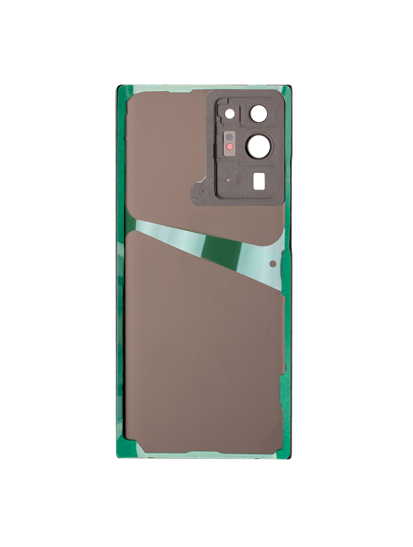 Back Cover Glass With Camera Lens For Samsung Galaxy Note 20 Ultra (No Logo) (Aftermarket Plus) (Mystic Bronze)