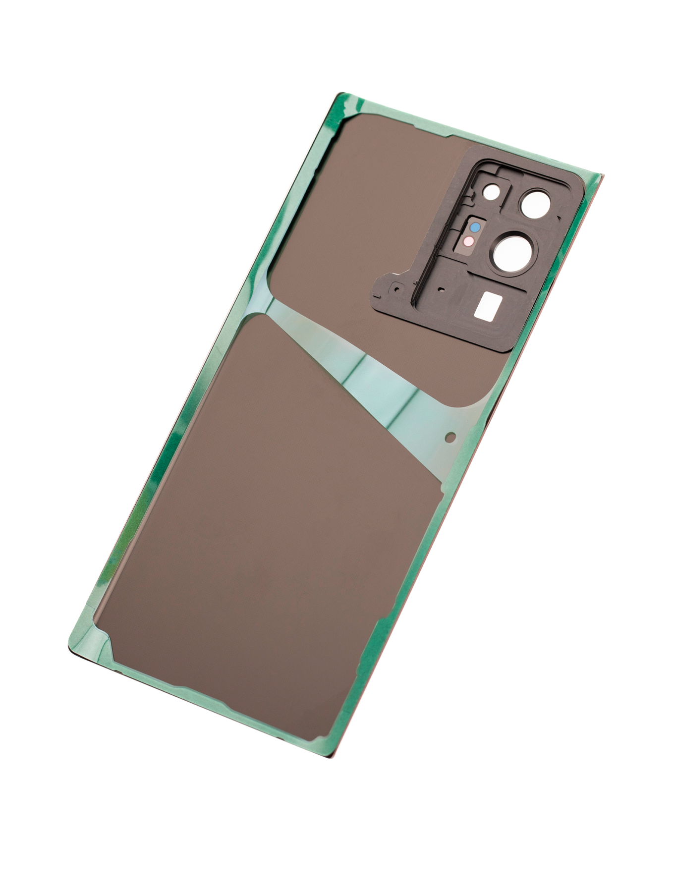 Back Cover Glass With Camera Lens For Samsung Galaxy Note 20 Ultra (No Logo) (Aftermarket Plus) (Mystic Bronze)