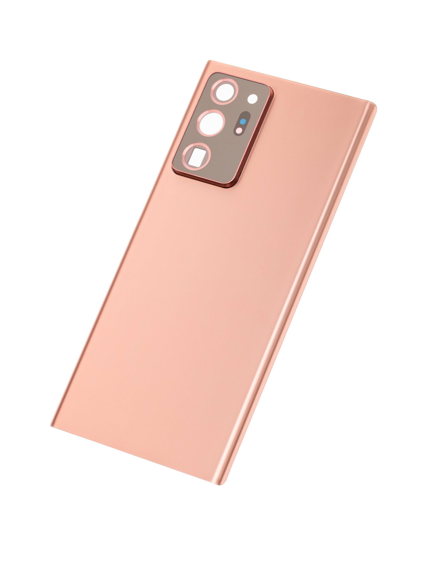 Back Cover Glass With Camera Lens For Samsung Galaxy Note 20 Ultra (No Logo) (Aftermarket Plus) (Mystic Bronze)
