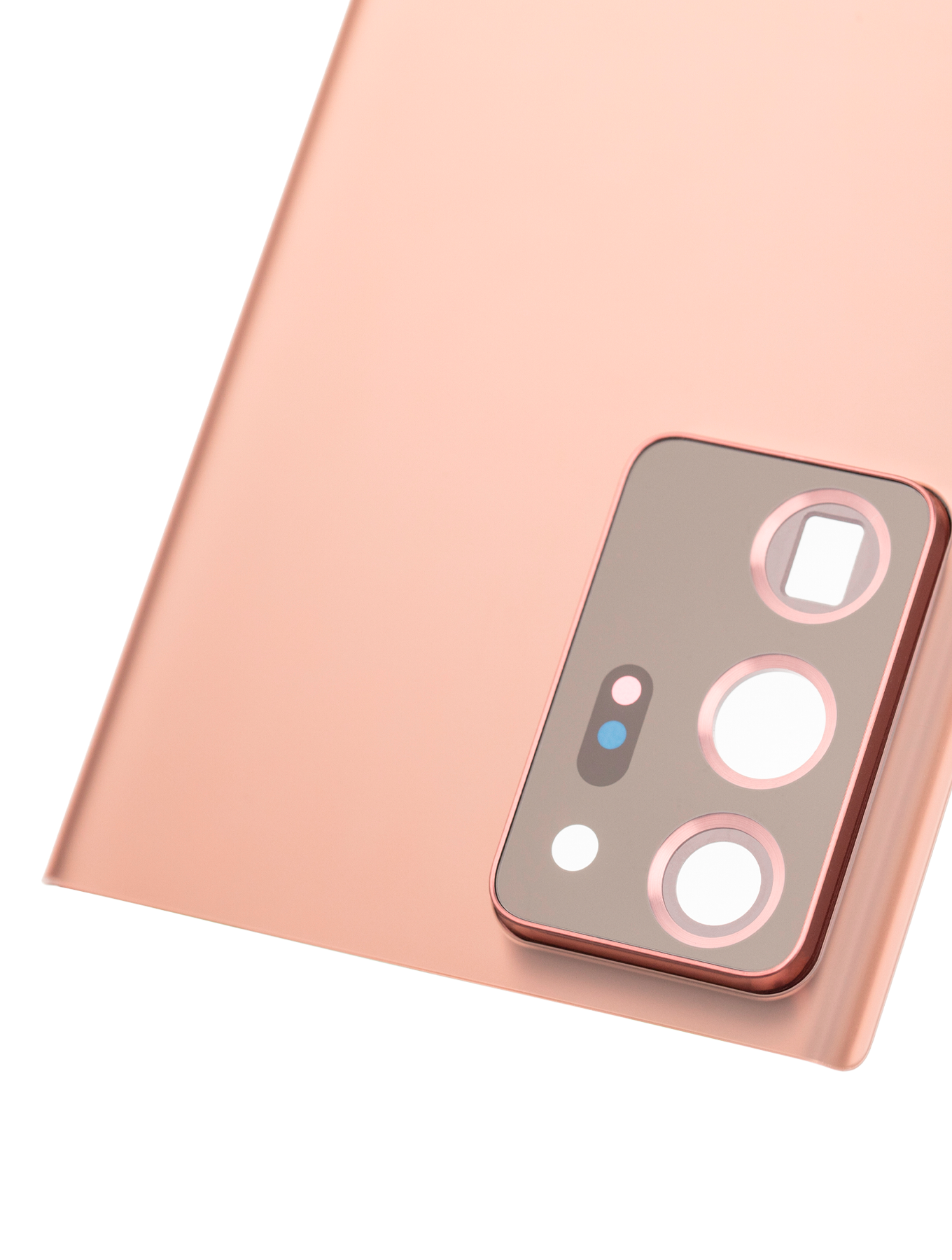 Back Cover Glass With Camera Lens For Samsung Galaxy Note 20 Ultra (No Logo) (Aftermarket Plus) (Mystic Bronze)