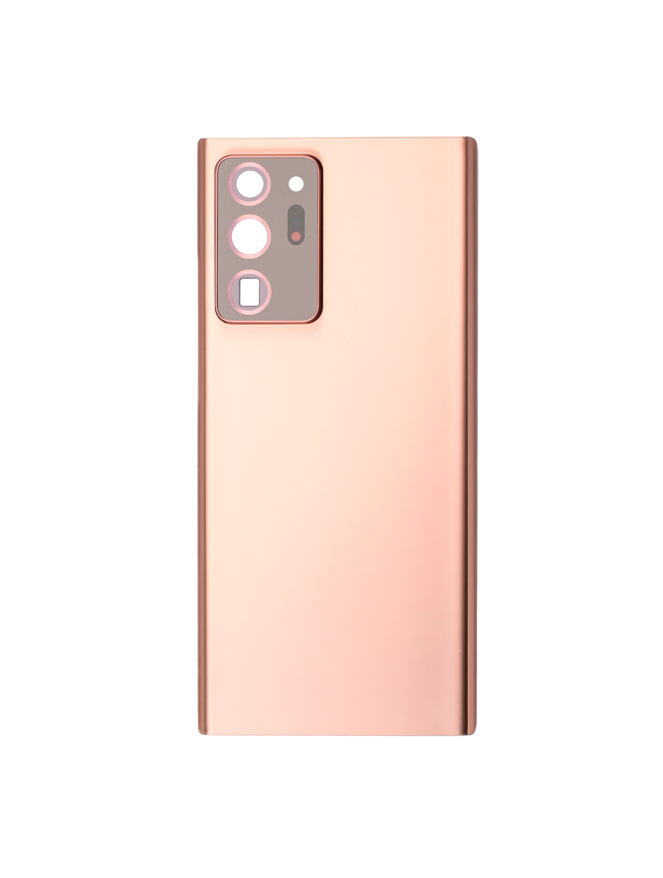 Back Cover Glass With Camera Lens For Samsung Galaxy Note 20 Ultra (No Logo) (Aftermarket Plus) (Mystic Bronze)