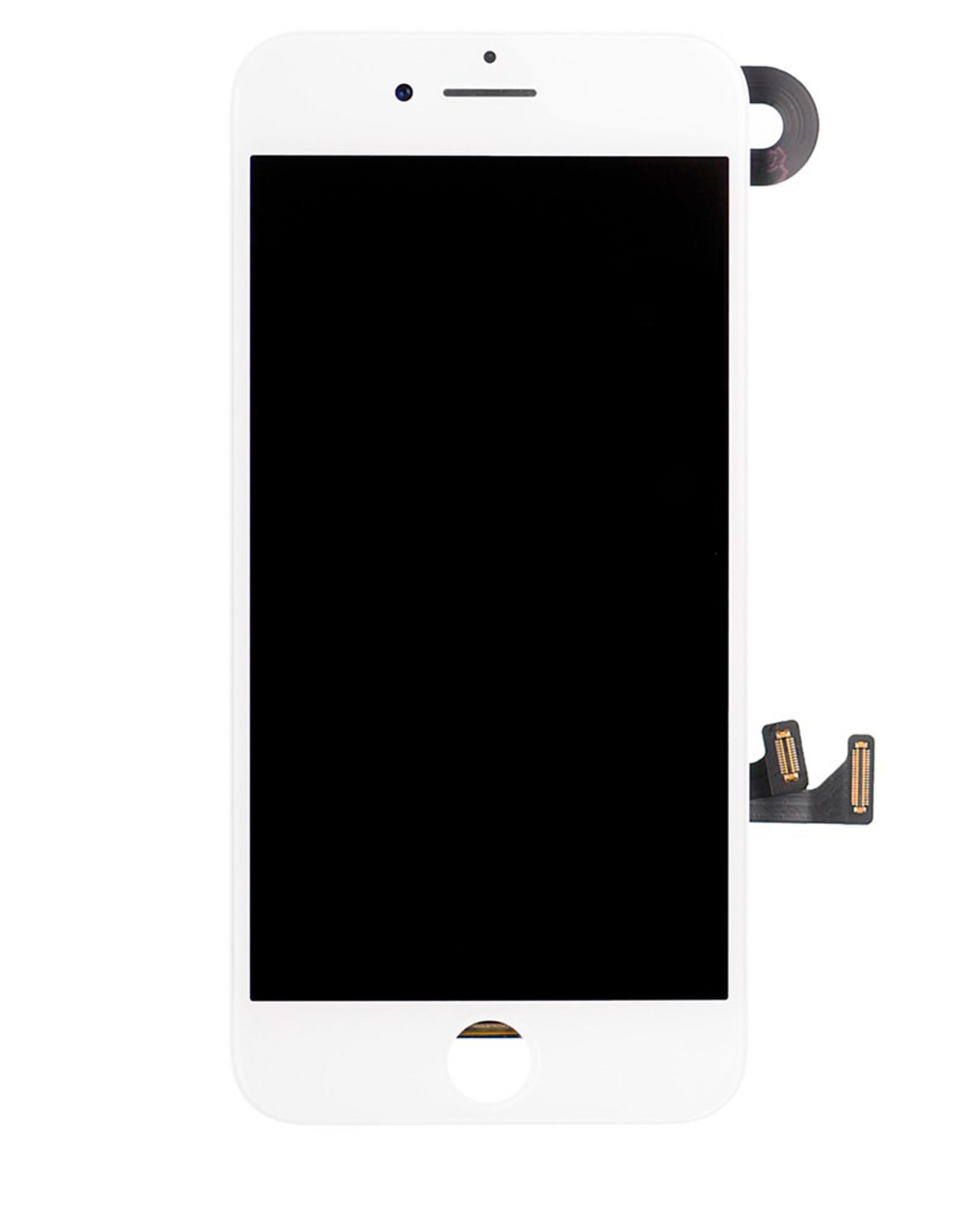 Complete LCD Assembly For iPhone 7 (With Steel Plate, Front Camera: Prox Sensor &amp; Ear Speaker) (Refurbished) (White)