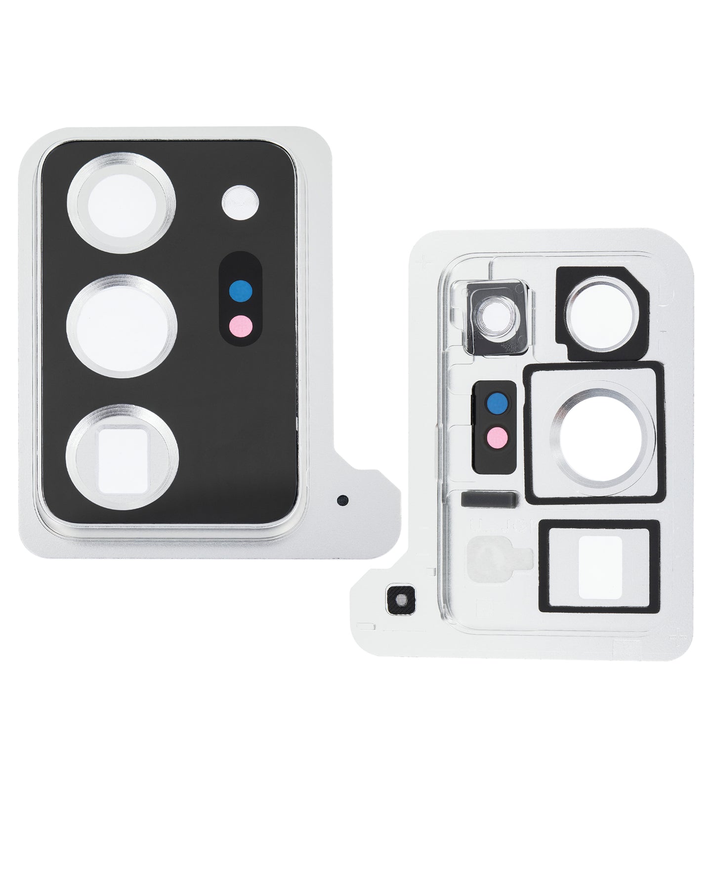 Back Camera Lens With Cover Bezel Ring For Samsung Galaxy Note 20 Ultra (Mystic White)