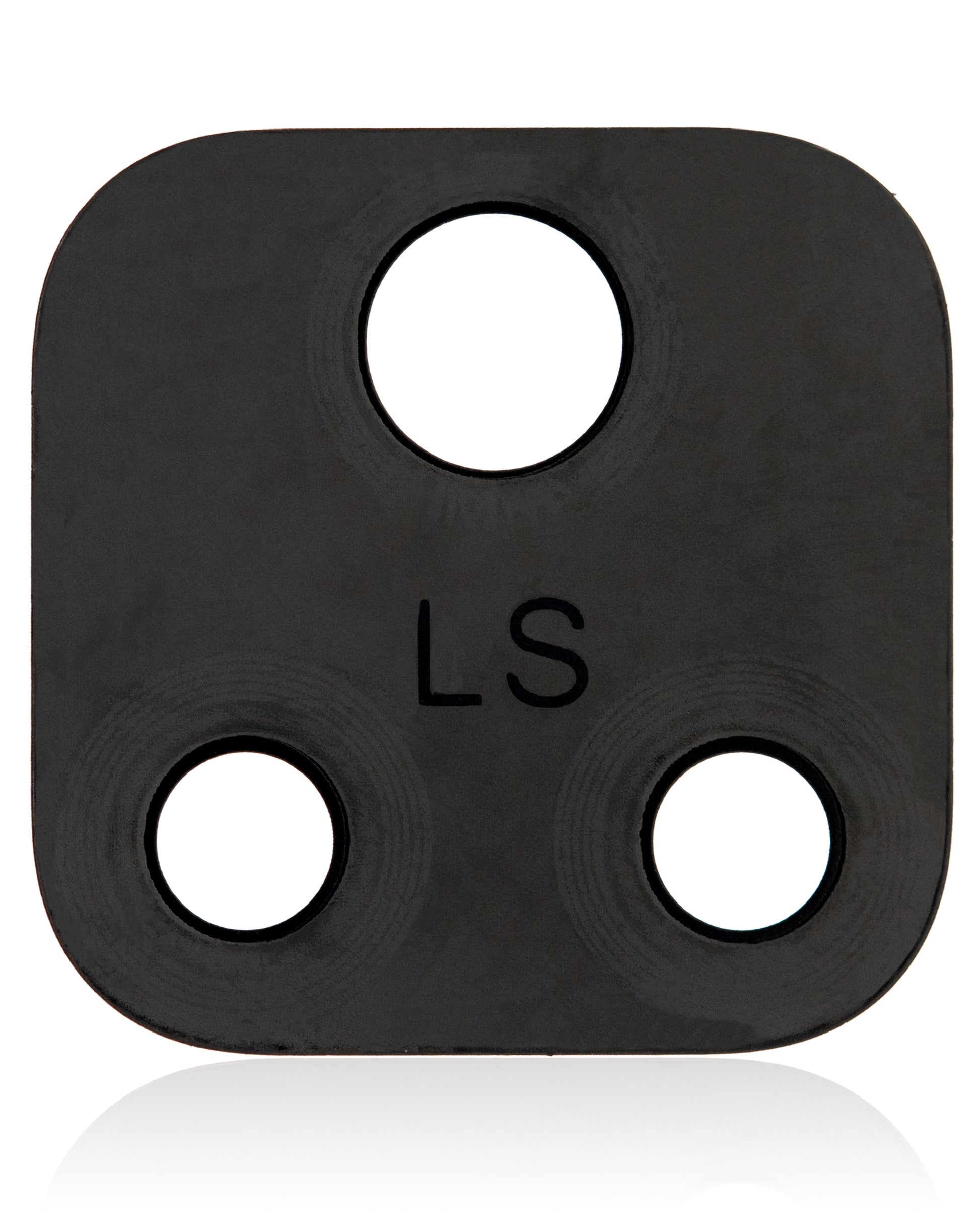 Back Camera Lens (Glass Only) With Adhesive For Motorola Moto E7 (XT2095 / 2020) (Black) - image 3