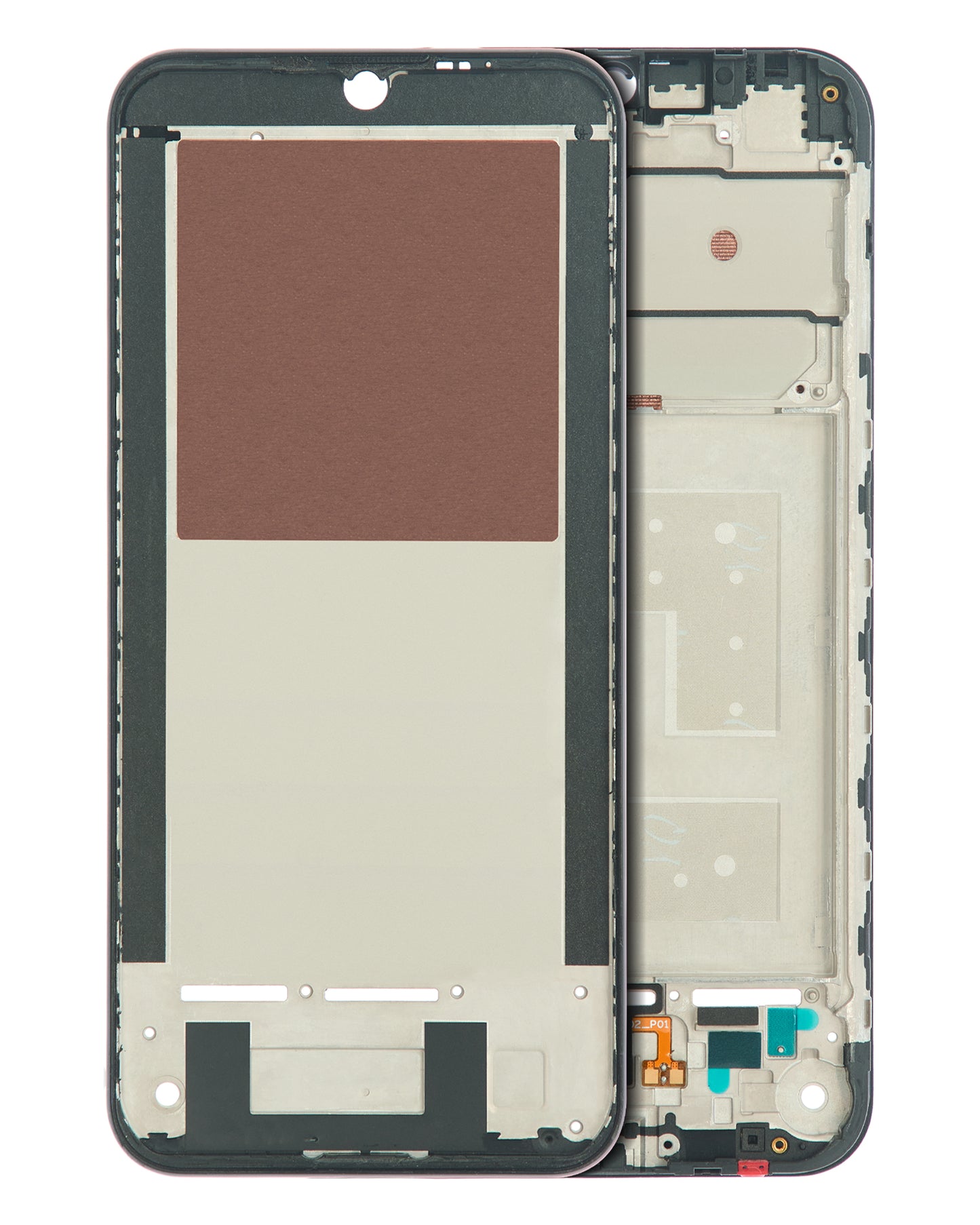 LCD-Frame For Motorola Moto E6s (XT2053-1 / XT2053-2 / 2020) - image 1