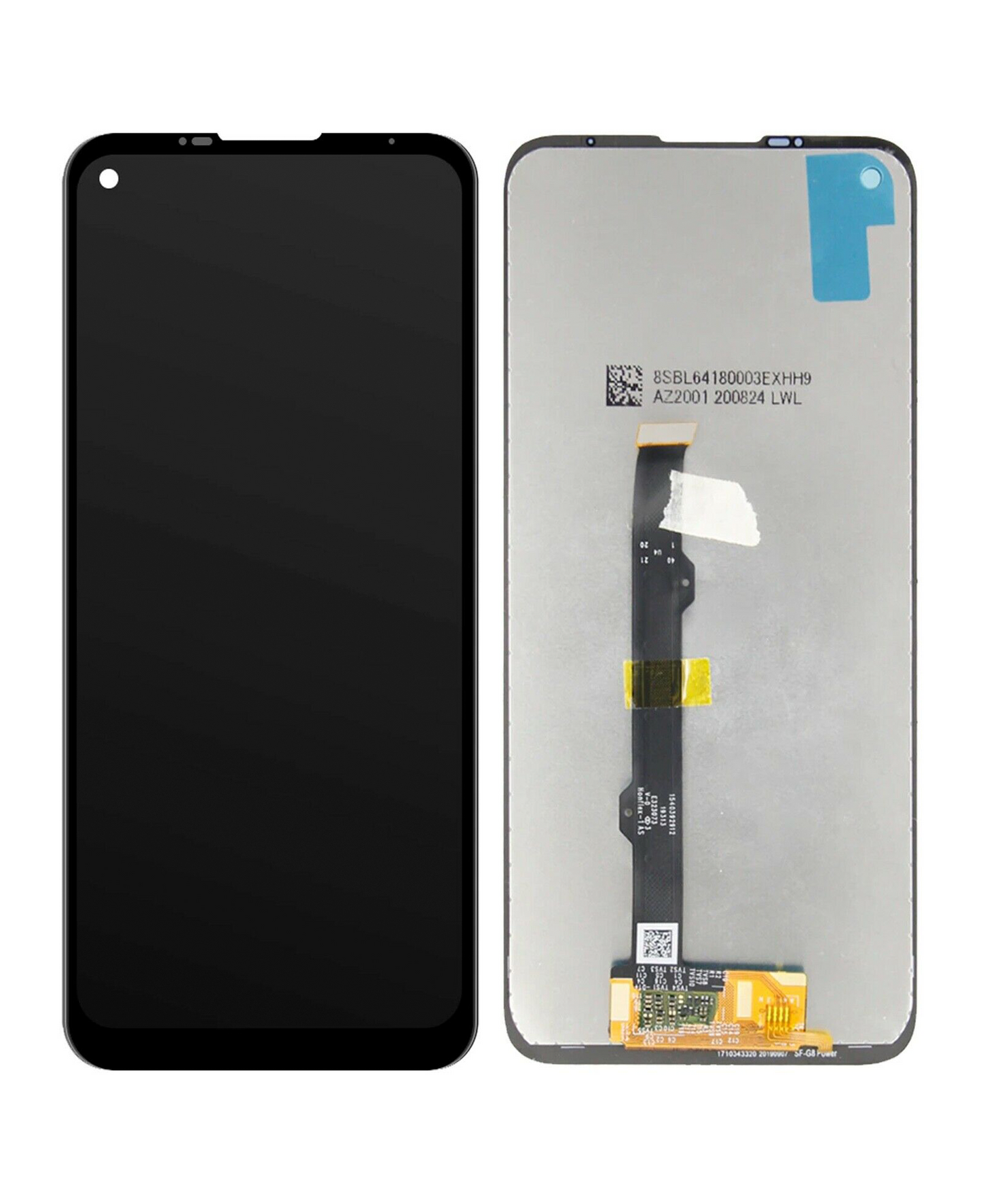 LCD Assembly Without Frame For Motorola Moto G Fast (XT2045-3 / 2020) (Refurbished) (All Colors) | compatible mobile phone replacement part | SKU 107082084502 | product image 6