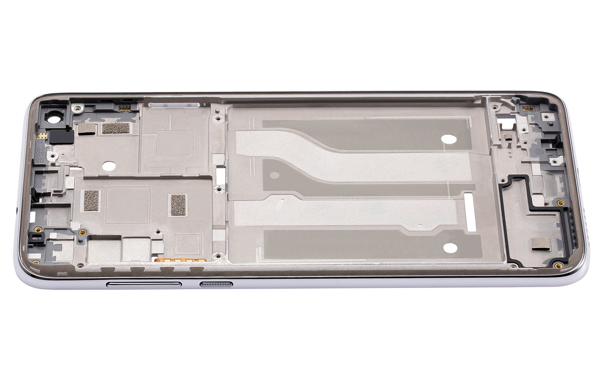 Mid-Frame Housing (With Hard Button) For Motorola Moto G Fast (XT2045-3 / 2020) (Pearl White) | compatible mobile phone replacement part | SKU 107082084523 | product image 6
