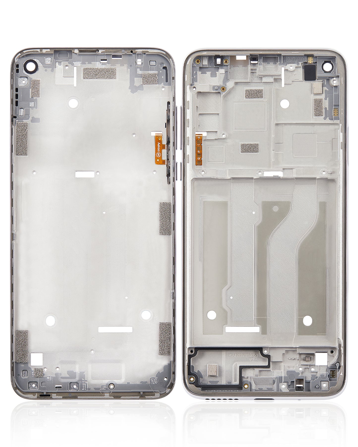 Mid-Frame Housing (With Hard Button) For Motorola Moto G Fast (XT2045-3 / 2020) (Pearl White) | compatible mobile phone replacement part | SKU 107082084523 | product image 7