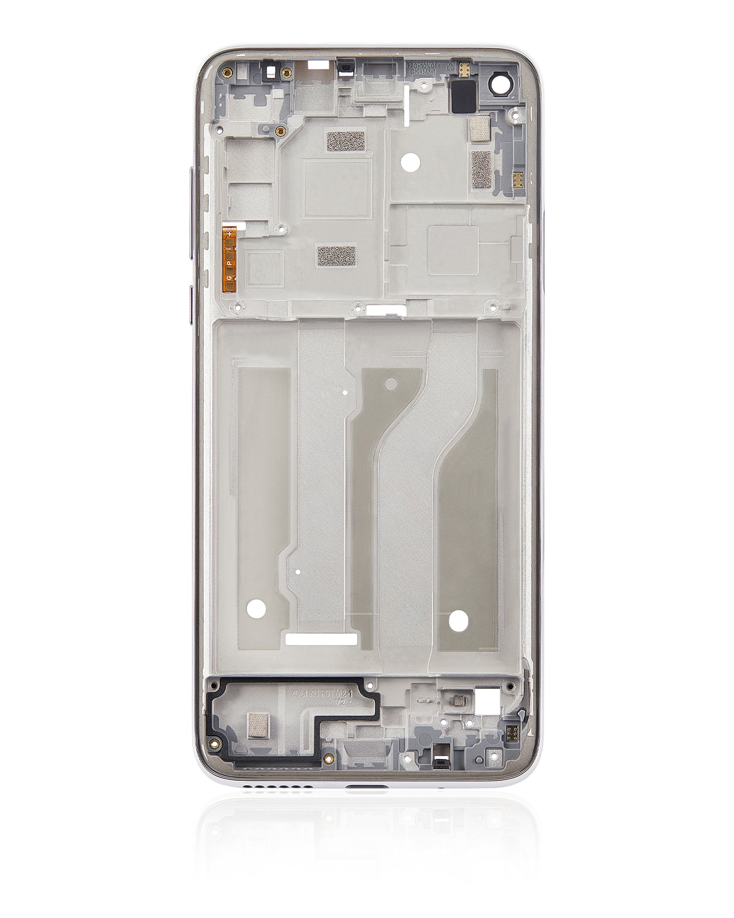 Mid-Frame Housing (With Hard Button) For Motorola Moto G Fast (XT2045-3 / 2020) (Pearl White) | compatible mobile phone replacement part | SKU 107082084523 | product image 9