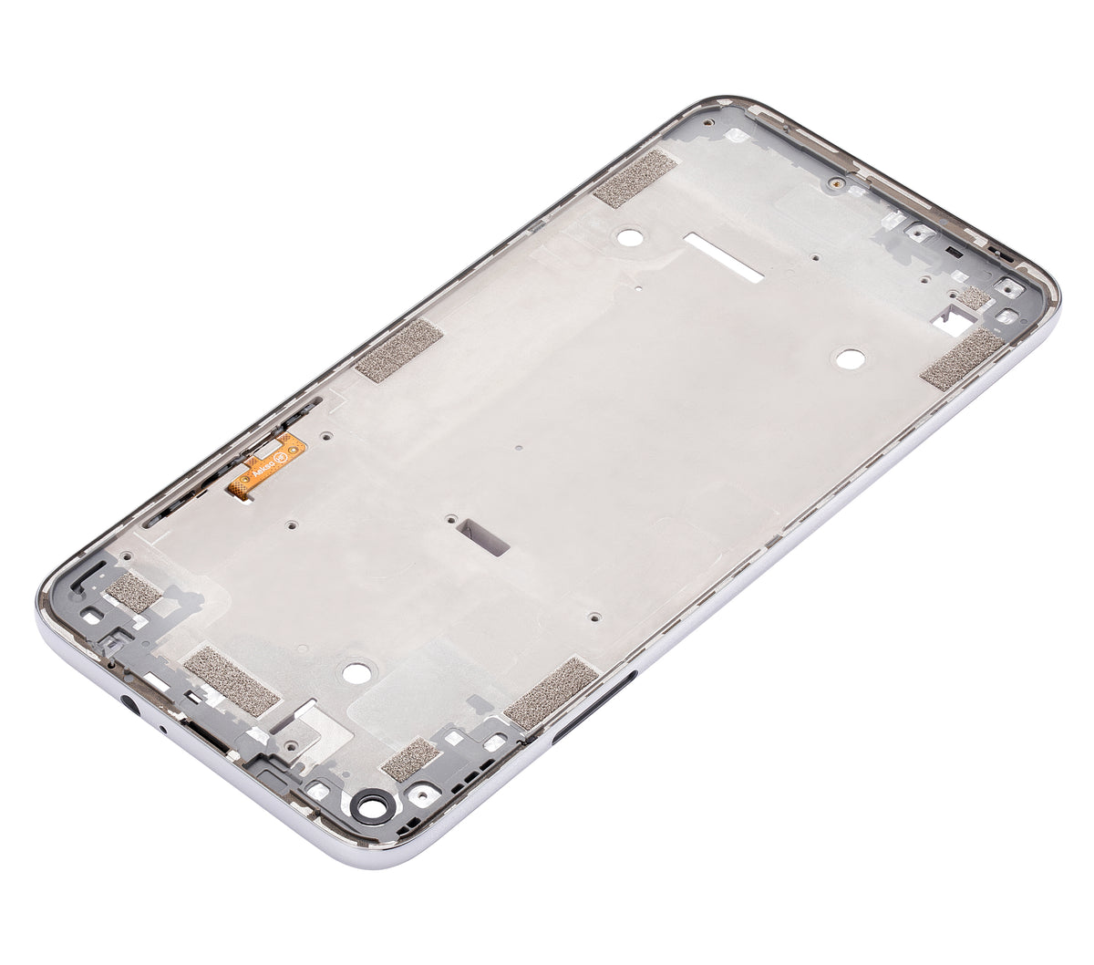 Mid-Frame Housing (With Hard Button) For Motorola Moto G Fast (XT2045-3 / 2020) (Pearl White) | compatible mobile phone replacement part | SKU 107082084523 | product image 10