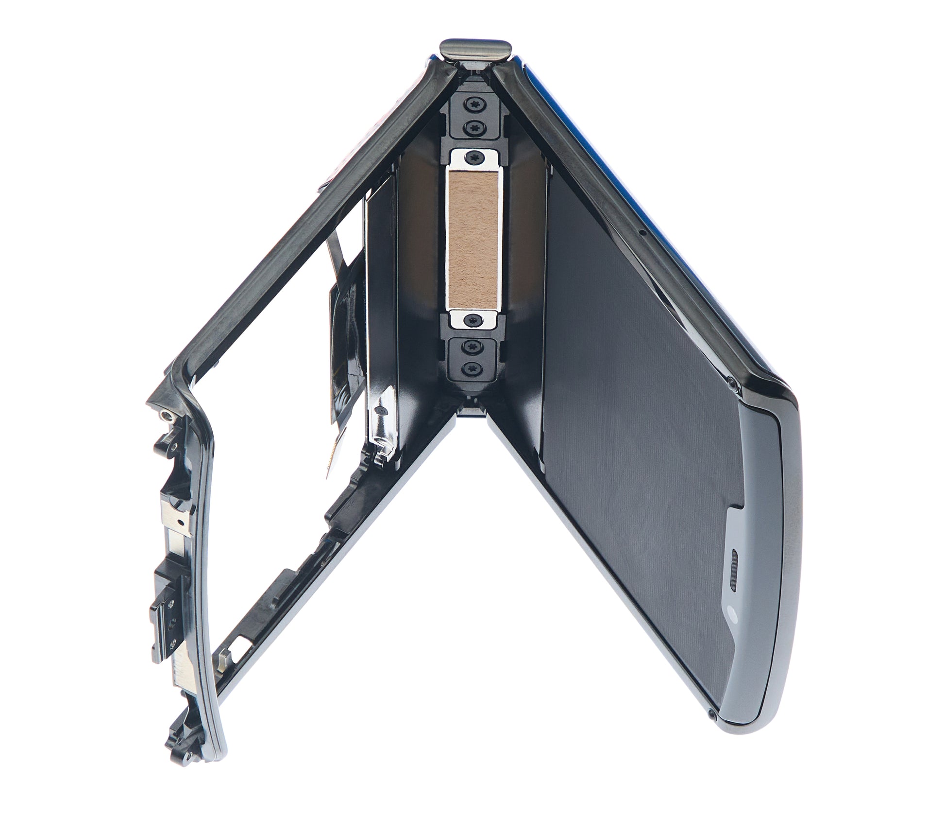 Outer OLED Assembly With Frame For Motorola Razr (XT2000 / 2019) (Refurbished) (Noir - Motorola replacement part image 2