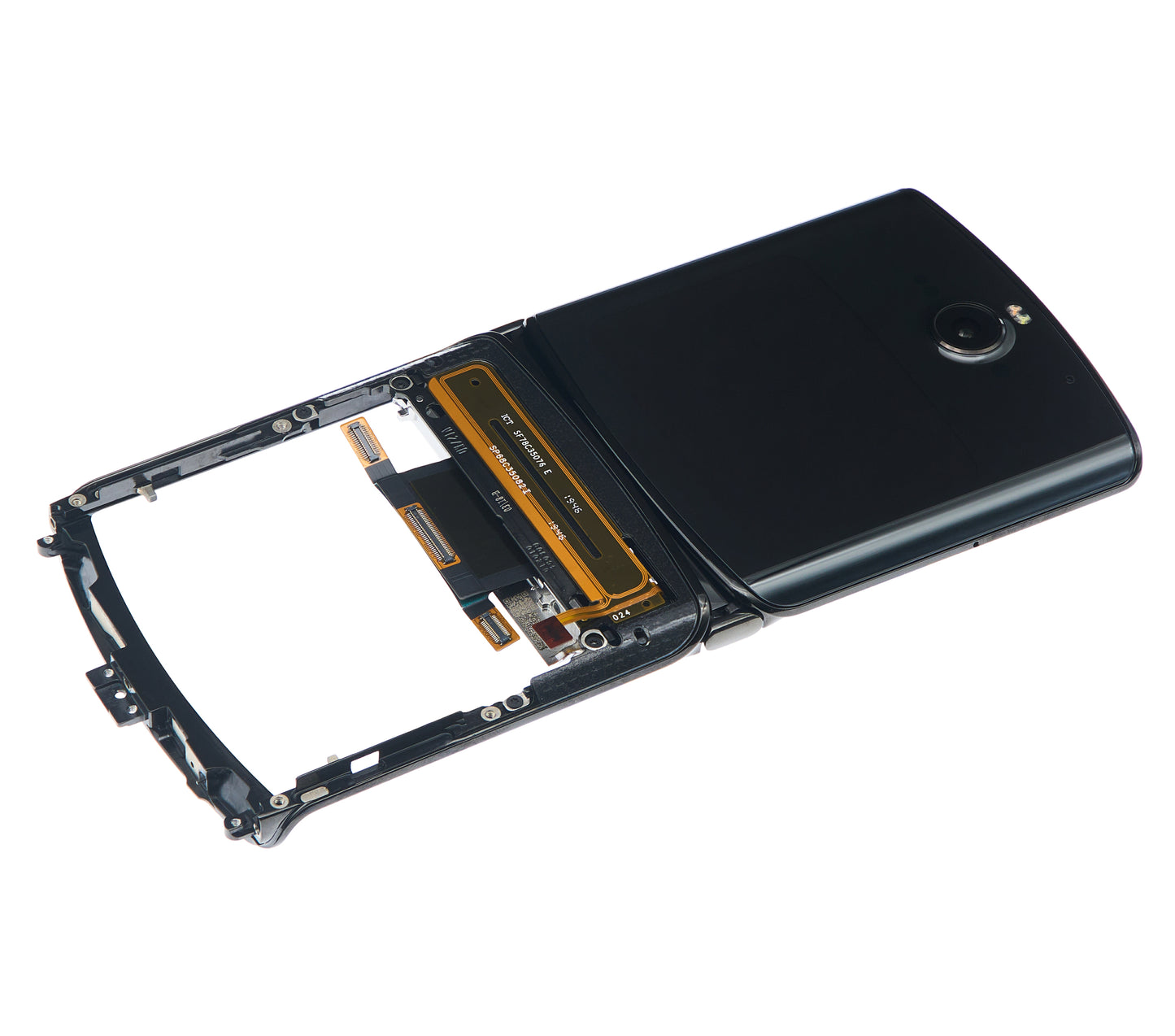 Outer OLED Assembly With Frame For Motorola Razr (XT2000 / 2019) (Refurbished) (Noir - Motorola replacement part image 11