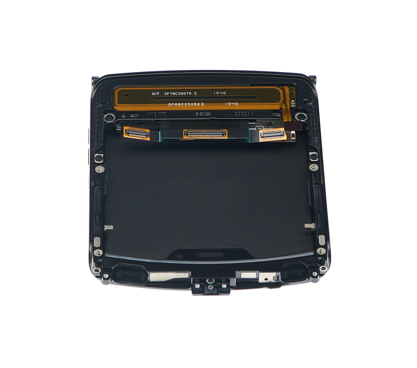 Outer OLED Assembly With Frame For Motorola Razr (XT2000 / 2019) (Refurbished) (Noir - Motorola replacement part image 13