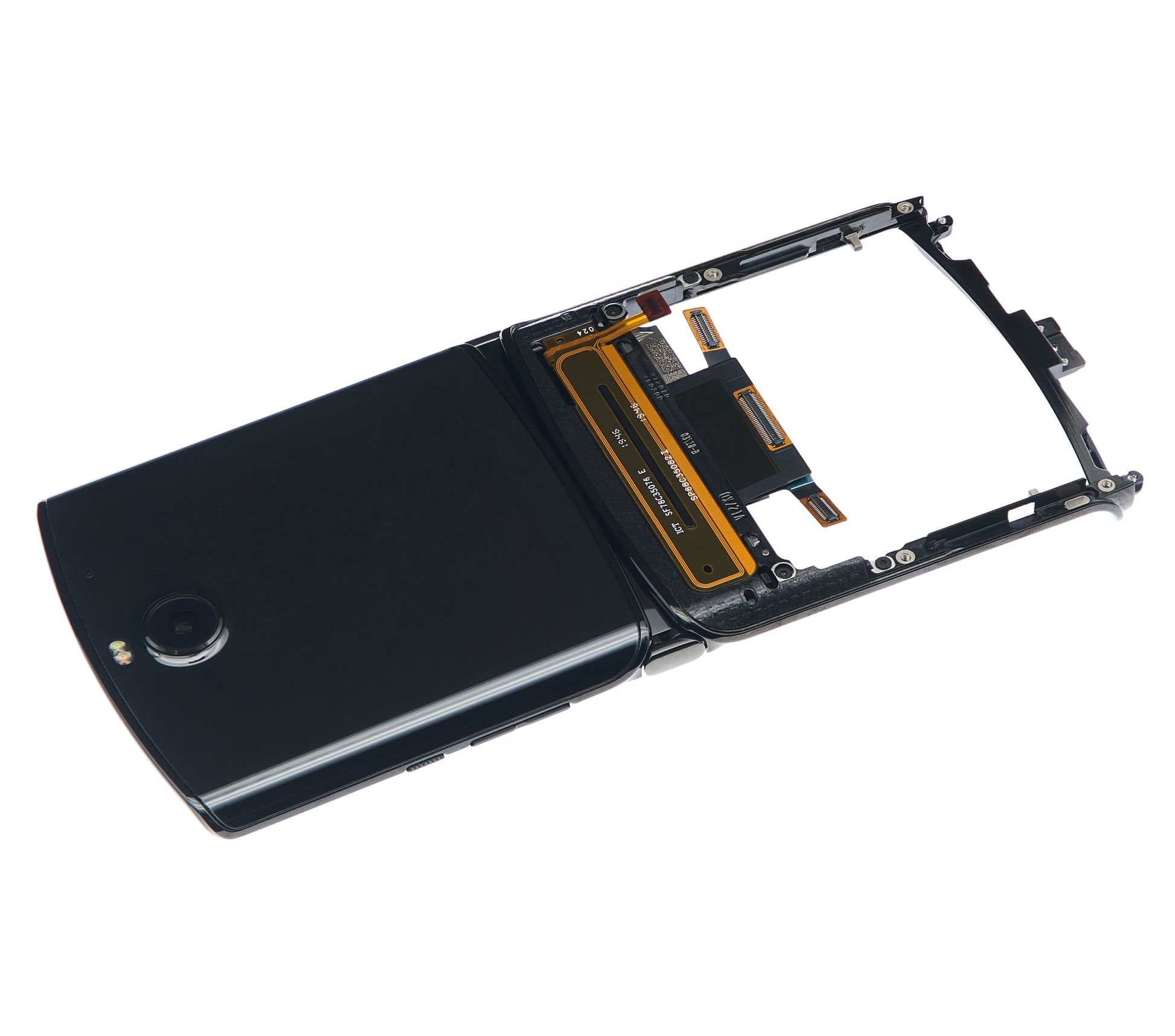 Outer OLED Assembly With Frame For Motorola Razr (XT2000 / 2019) (Refurbished) (Noir - Motorola replacement part image 12
