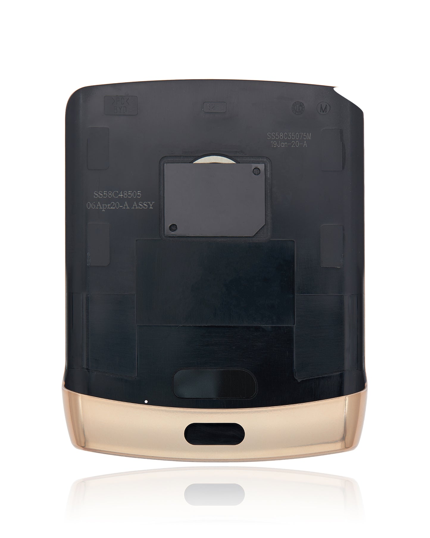 Back cover Glass For Motorola Razr (XT2000-1 / 2019) (Blush Gold) - Motorola replacement part image 3