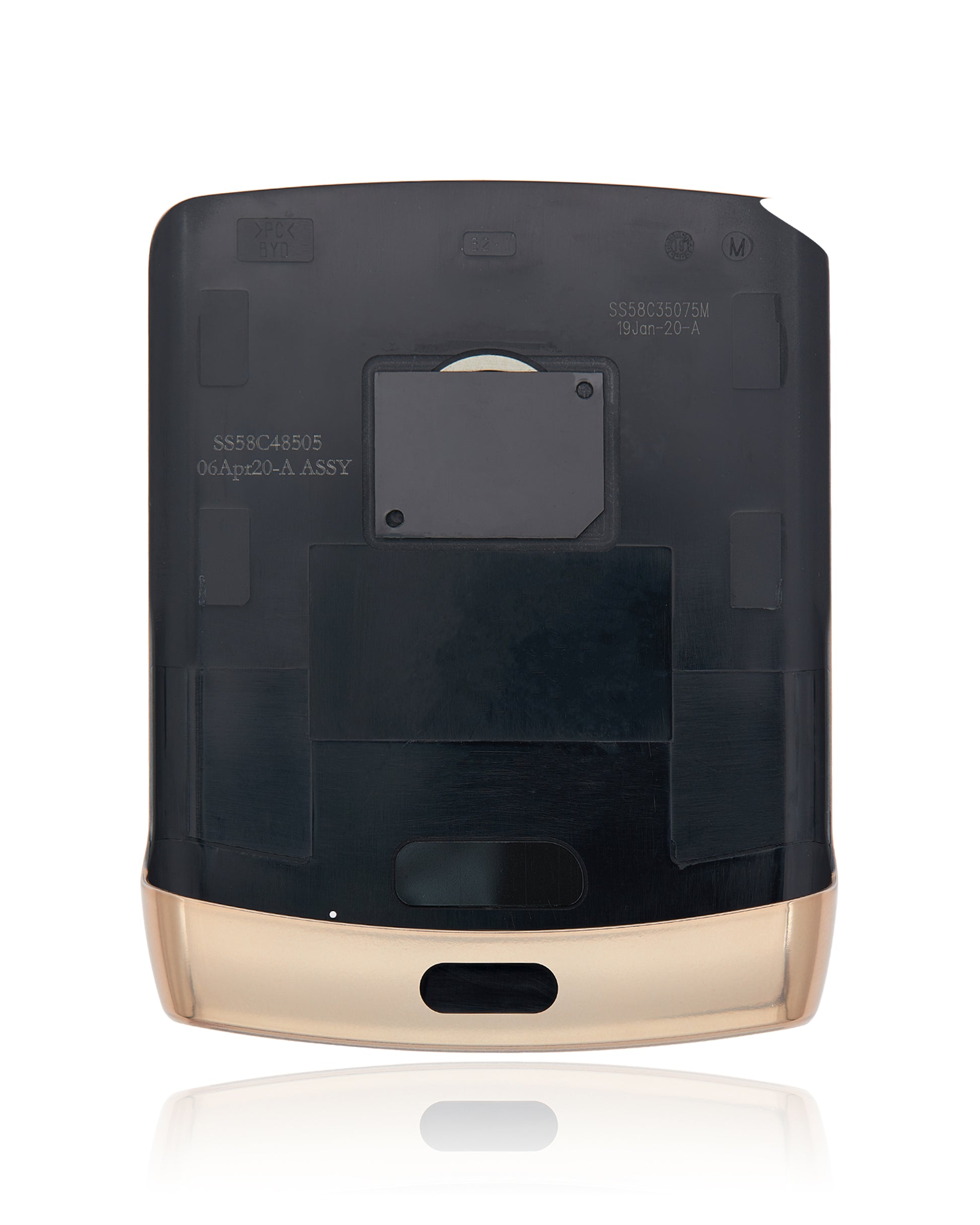 Back cover Glass For Motorola Razr (XT2000-1 / 2019) (Blush Gold) - Motorola replacement part image 3