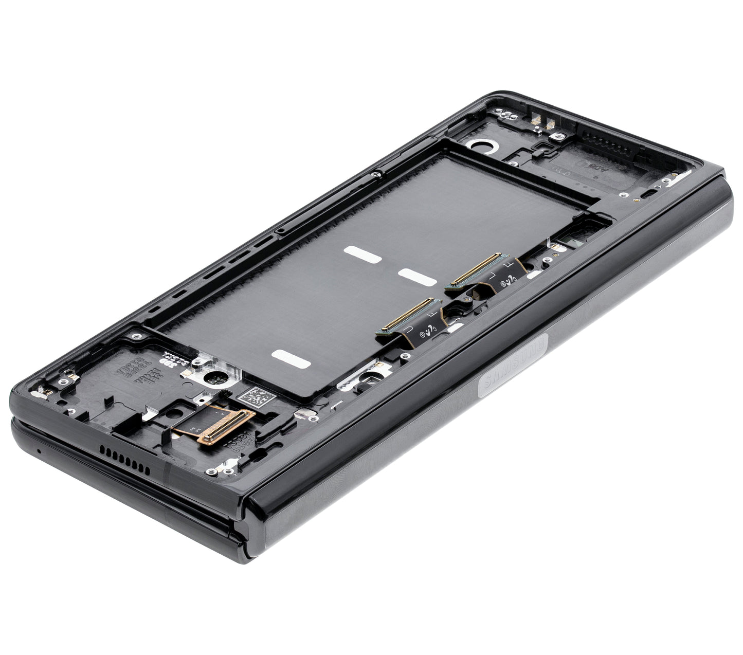 Profile view of Inner OLED Assembly With Frame For Samsung Galaxy Z Fold 2 5G (US & International) (Service Pack) (Mystic Black)