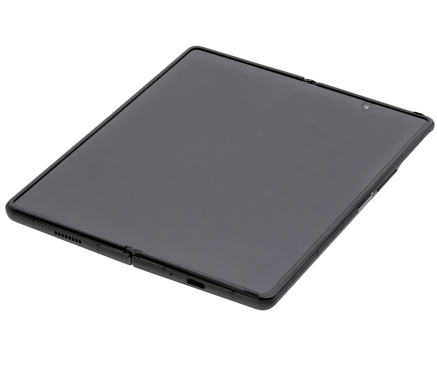 Close-up of Inner OLED Assembly With Frame For Samsung Galaxy Z Fold 2 5G (US & International) (Service Pack) (Mystic Black)