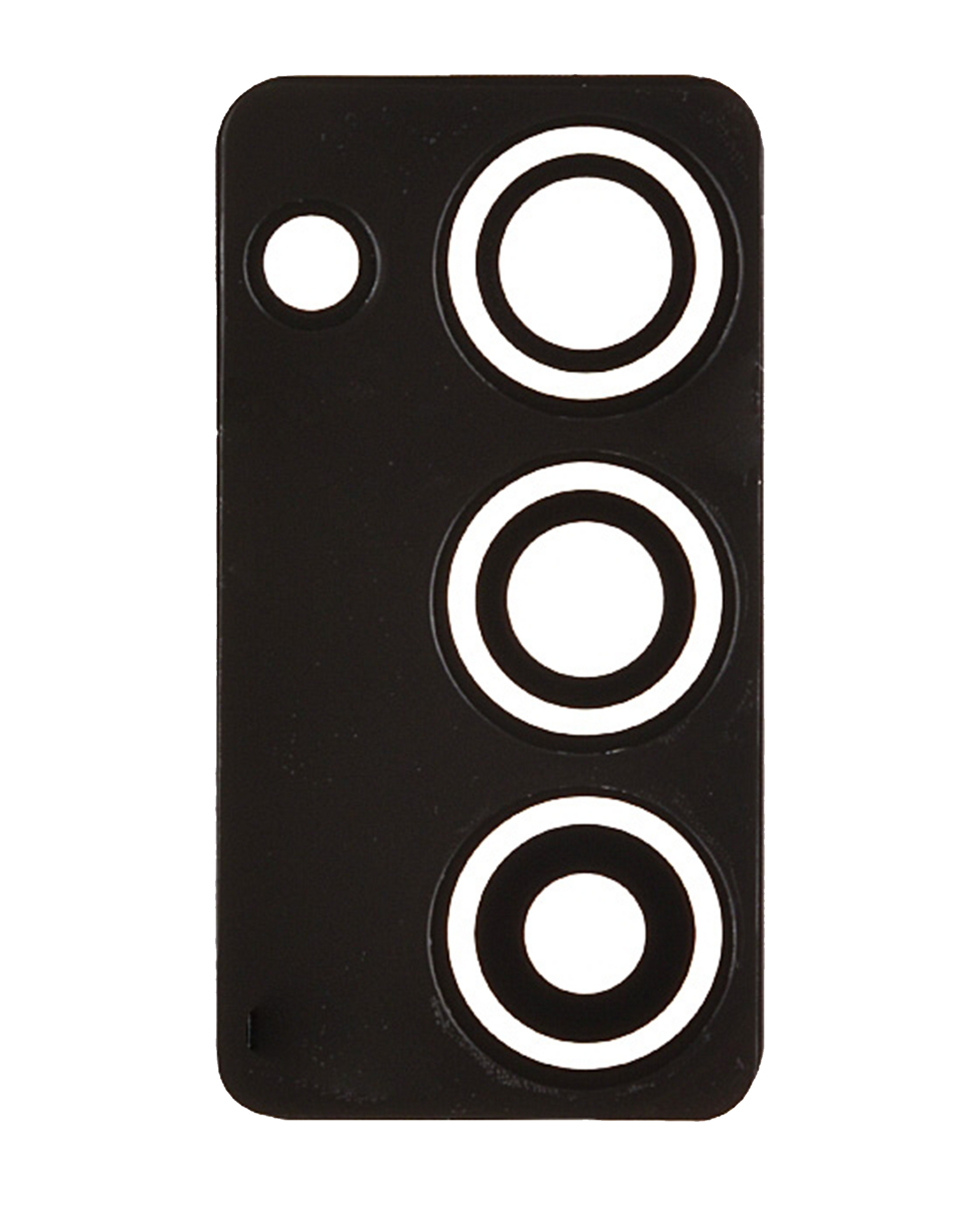 Replacement component: Back Camera Lens (Glass Only) With Adhesive For Samsung Galaxy Z Fold 2 5G (Mystic Black)
