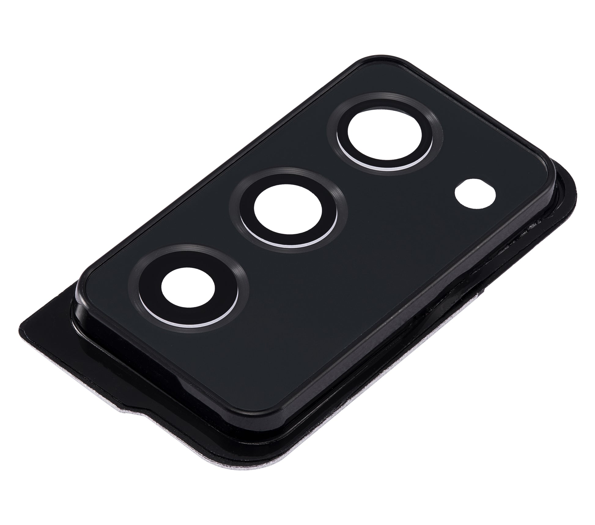 Close-up of Back Camera Lens With Cover Bezel Ring For Samsung Galaxy Z Fold 2 5G (F916) (Mystic Black)
