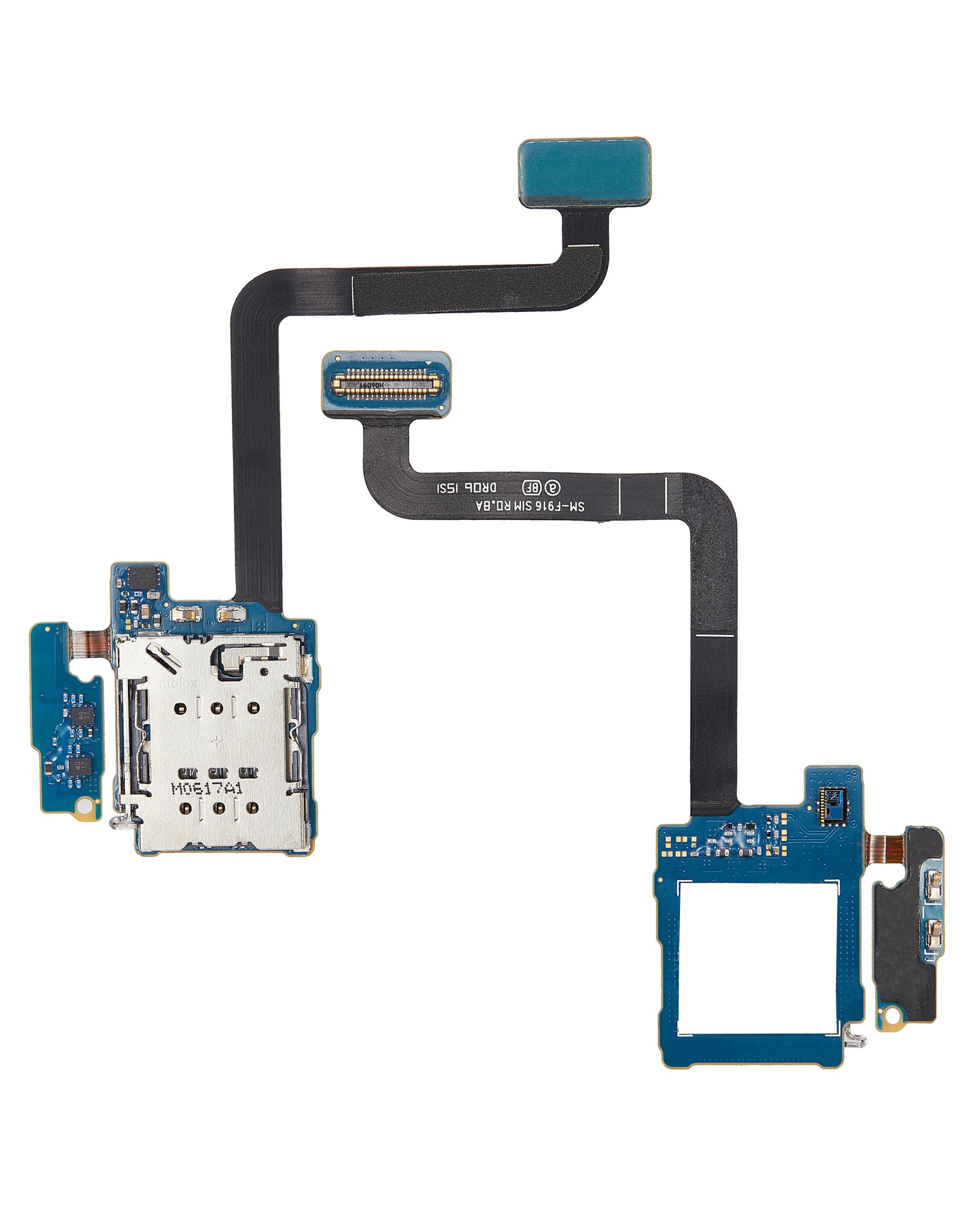 Replacement component: Sim Card Reader With Flex Cable For Samsung Galaxy Z Fold 2 5G (F916)
