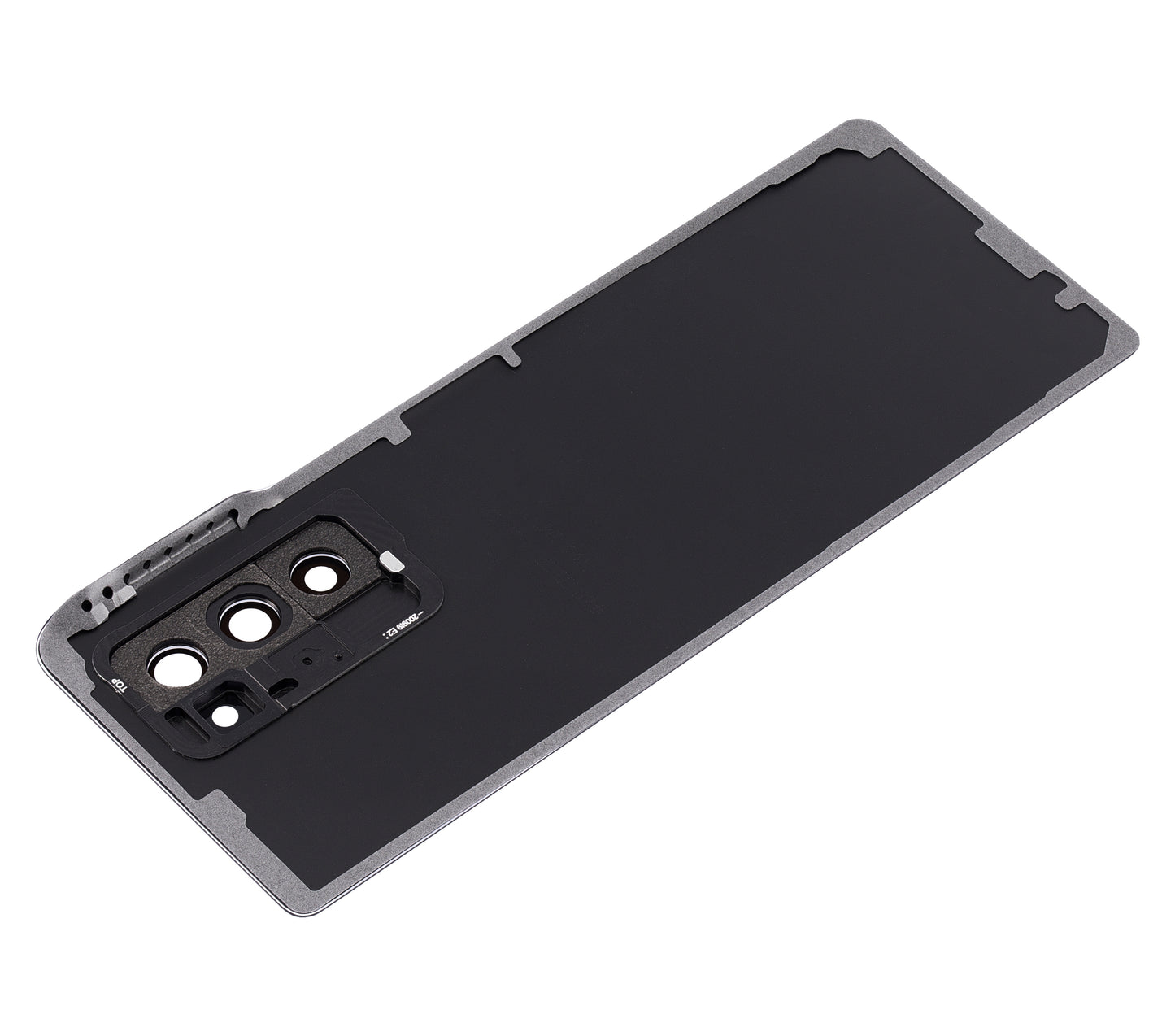 Close-up of Back Cover Glass With Camera Lens For Samsung Galaxy Z Fold 2 5G (Premium) (Mystic Black)