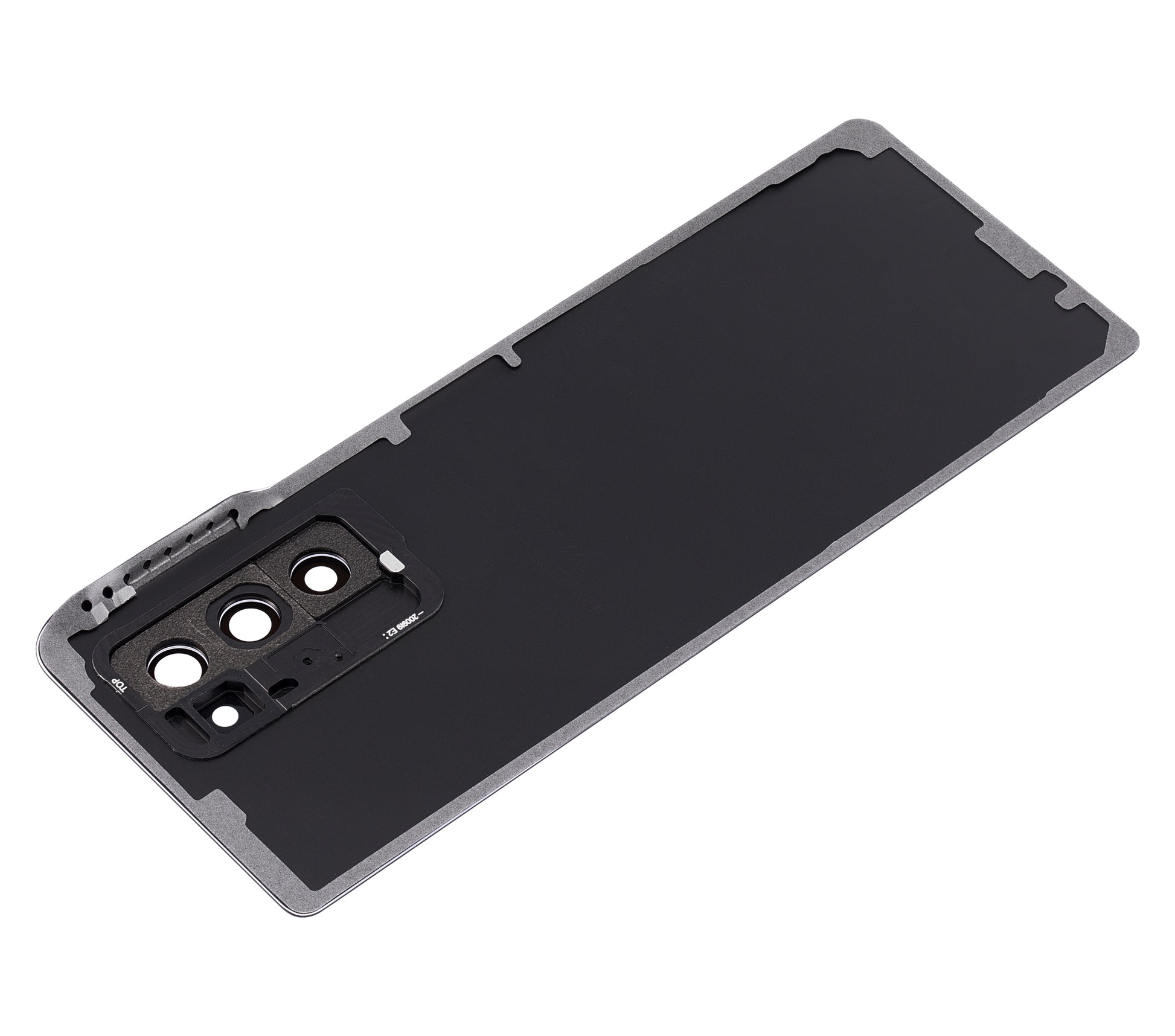 Close-up of Back Cover Glass With Camera Lens For Samsung Galaxy Z Fold 2 5G (Premium) (Mystic Black)