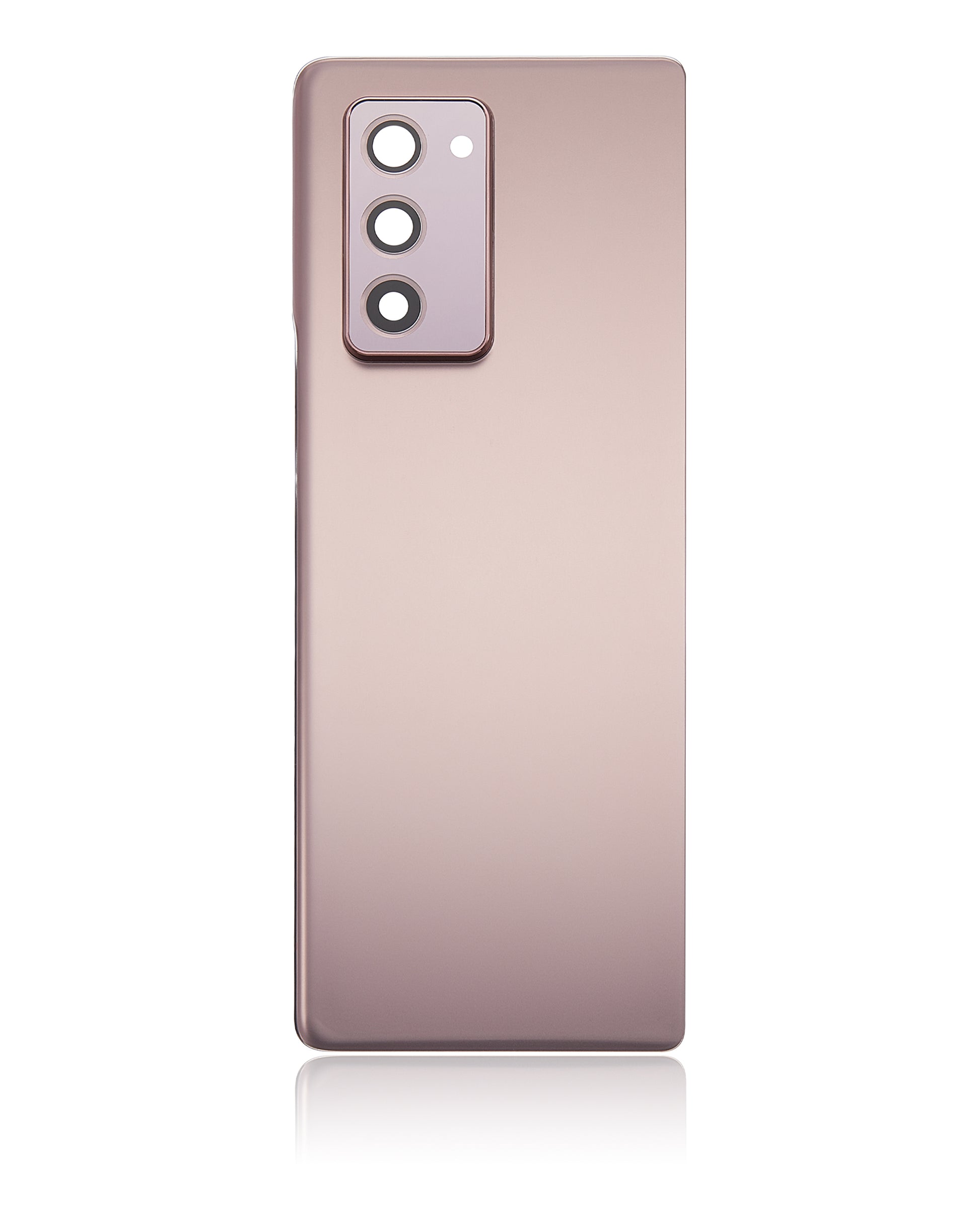 Replacement component: Back Cover Glass With Camera Lens For Samsung Galaxy Z Fold 2 5G (Premium) (Mystic Bronze)