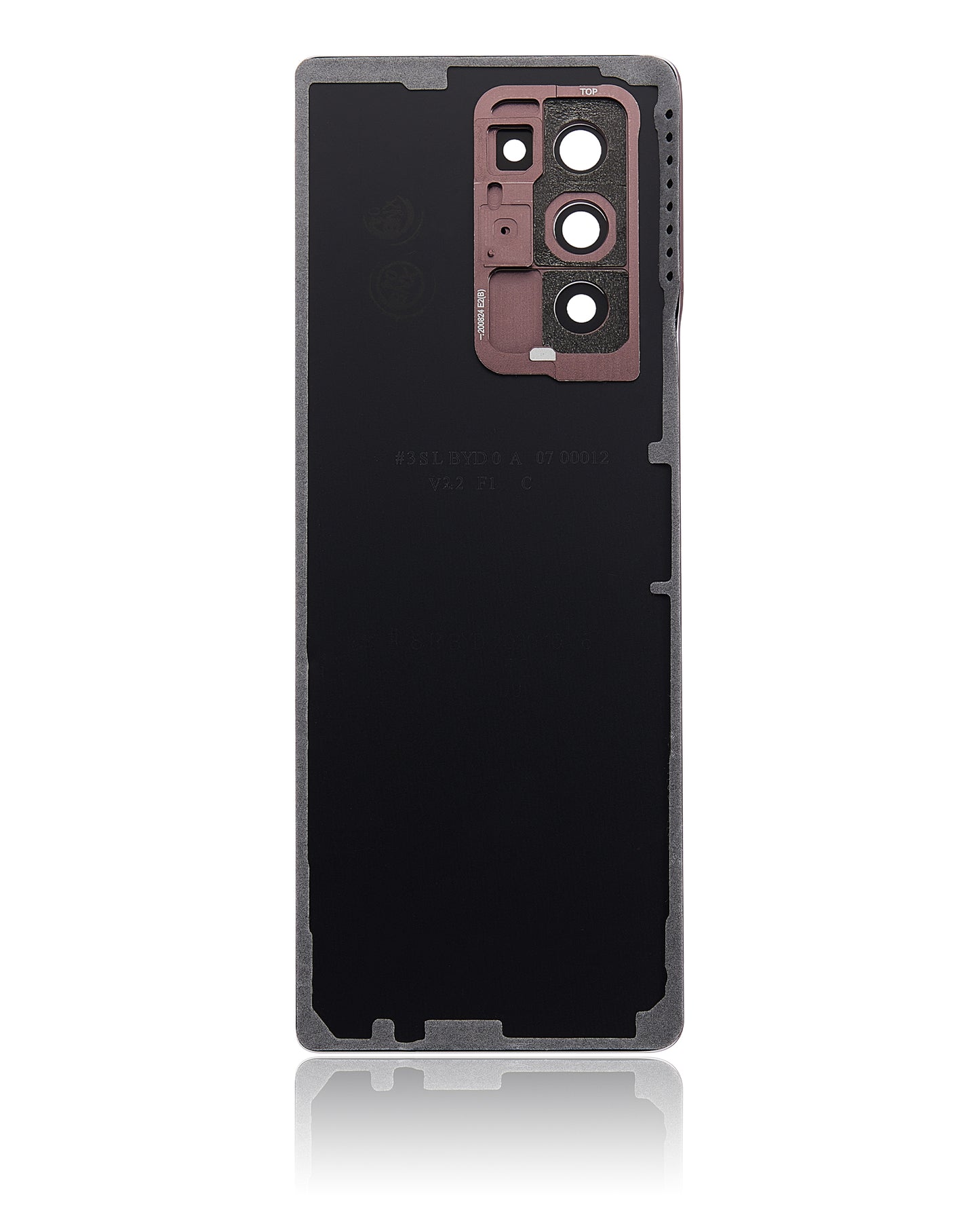 Close-up of Back Cover Glass With Camera Lens For Samsung Galaxy Z Fold 2 5G (Premium) (Mystic Bronze)