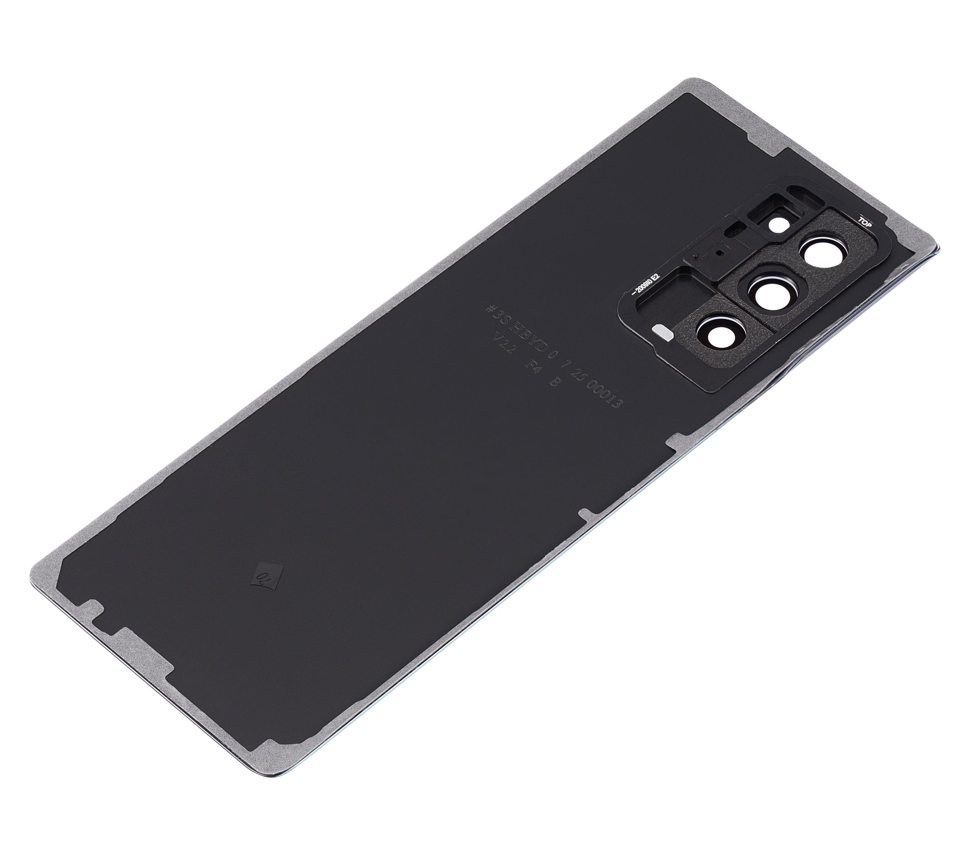 Premium quality Back Cover Glass With Camera Lens For Samsung Galaxy Z Fold 2 5G (Aftermarket Plus) (Mystic Black) part