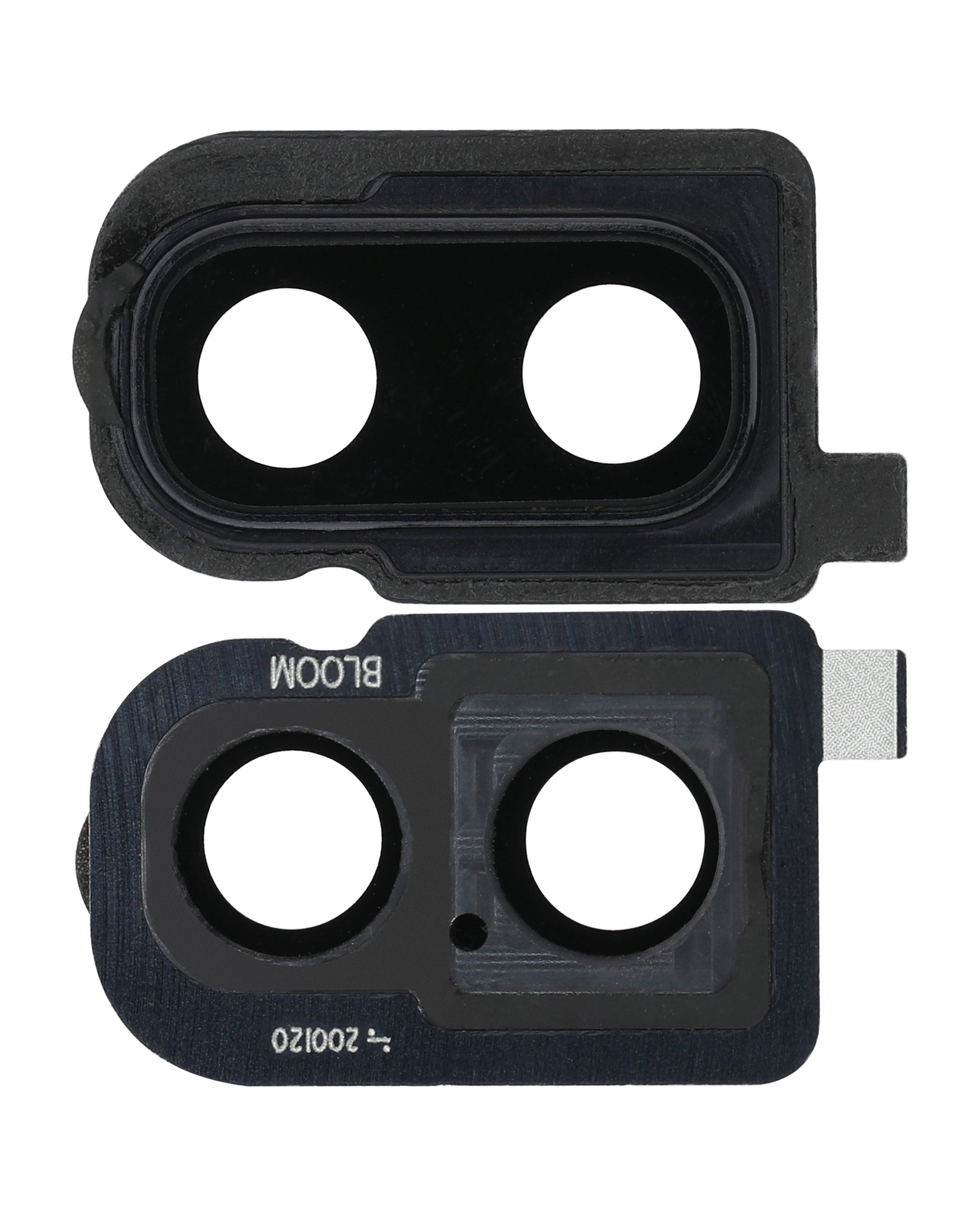 Back Camera Lens With Bracket / Bezel For Samsung Galaxy Z Flip 4G (F700) / Z Flip 5G (F707) (Mirror Black) - View 6
