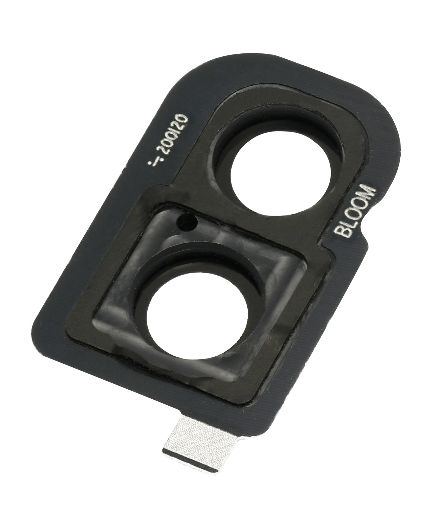 Back Camera Lens With Bracket / Bezel For Samsung Galaxy Z Flip 4G (F700) / Z Flip 5G (F707) (Mirror Black) - Detailed View
