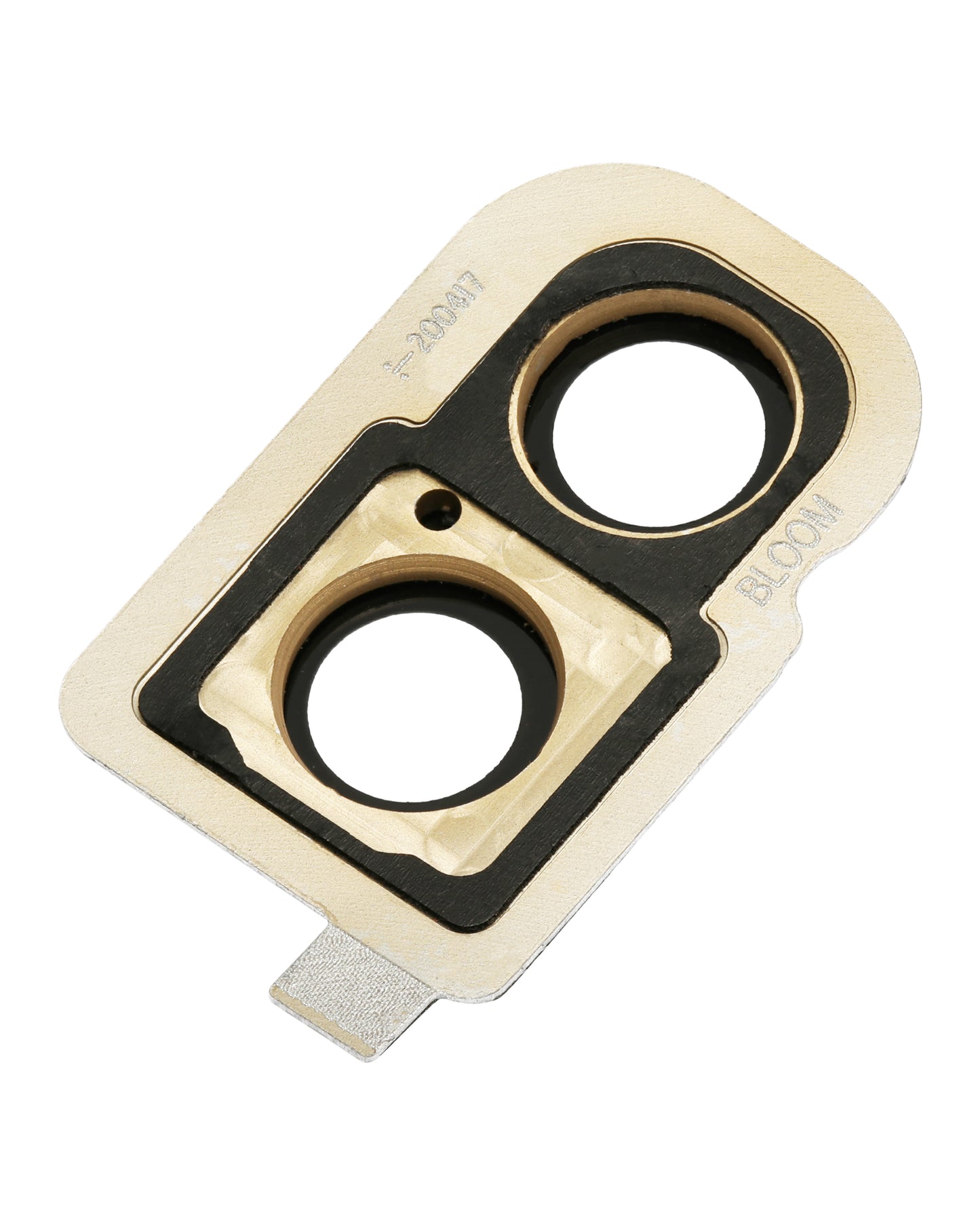 Back Camera Lens With Bracket / Bezel For Samsung Galaxy Z Flip 4G (F700) / Z Flip 5G (F707) (Mirror Gold） - Detailed View