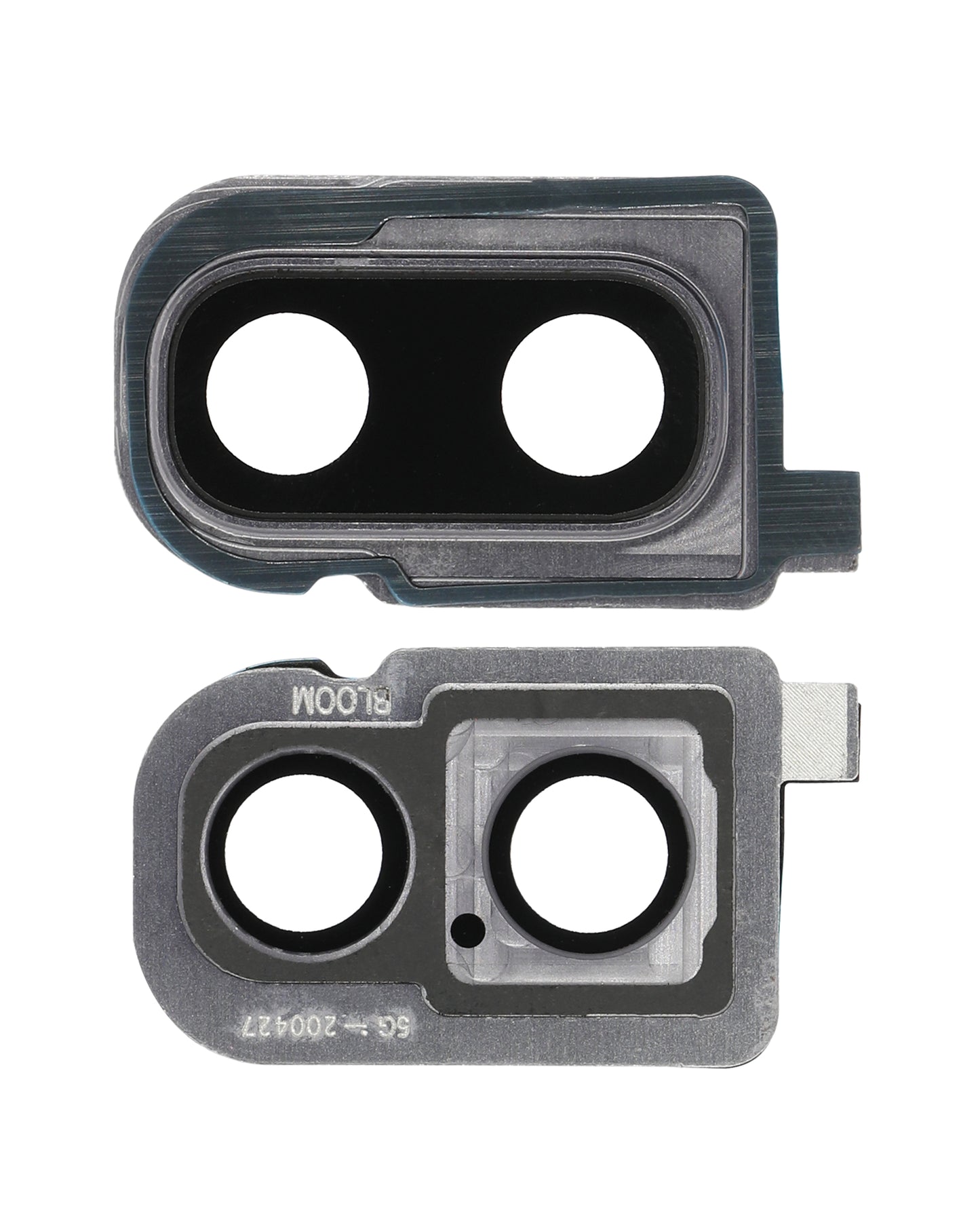 Back Camera Lens With Bracket / Bezel For Samsung Galaxy Z Flip 4G (F700) / Z Flip 5G (F707) (Mystic Gray) - Side View